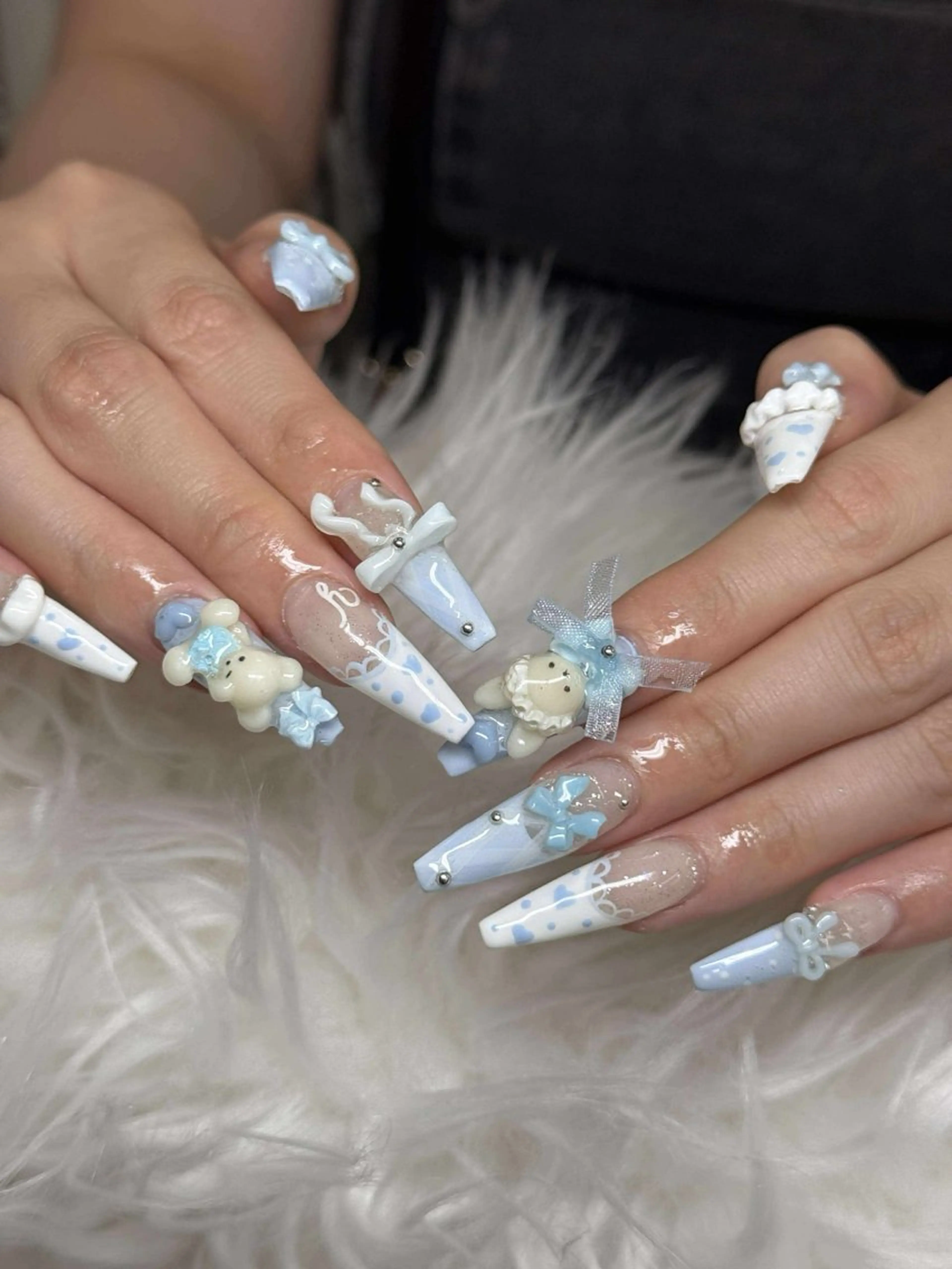 ネイル ハンドネイル ANH NAIL ゴテゴテ専門店💎のネイルデザイン