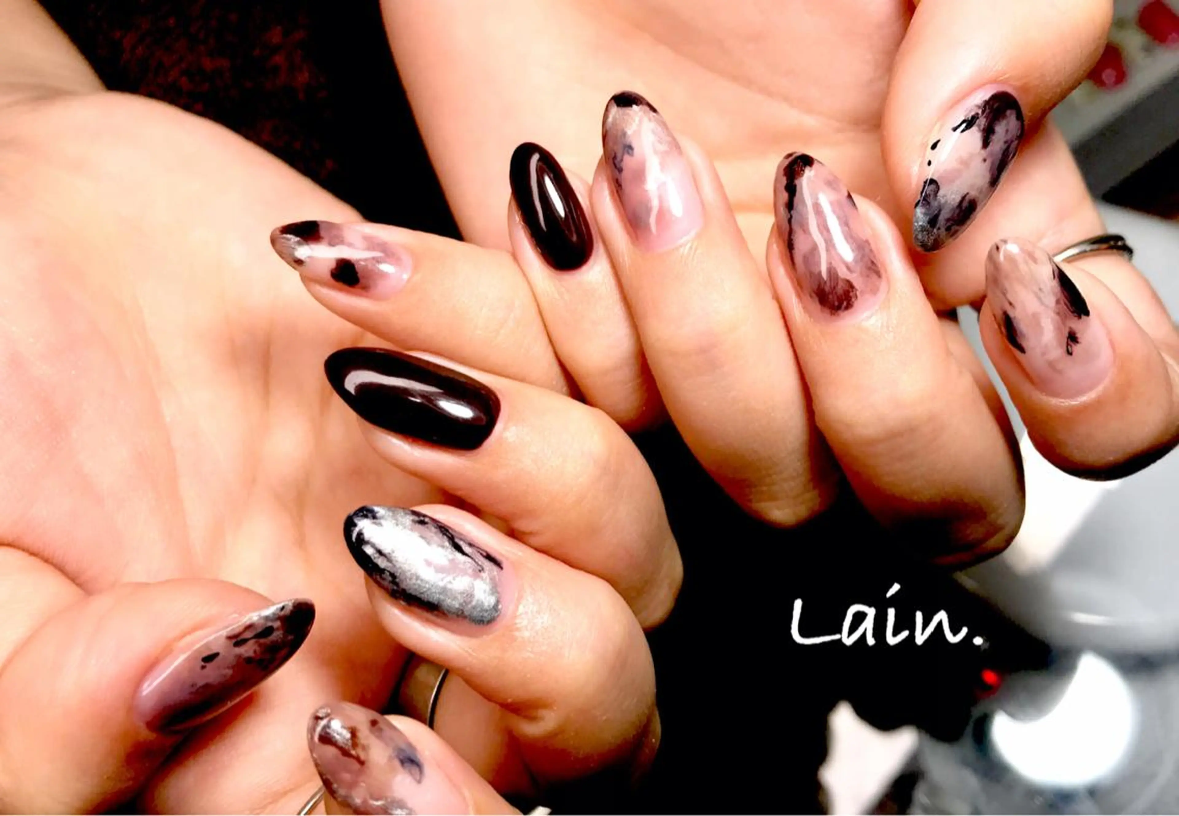 ネイル Liennail 持込デザインやり放題のネイルデザイン