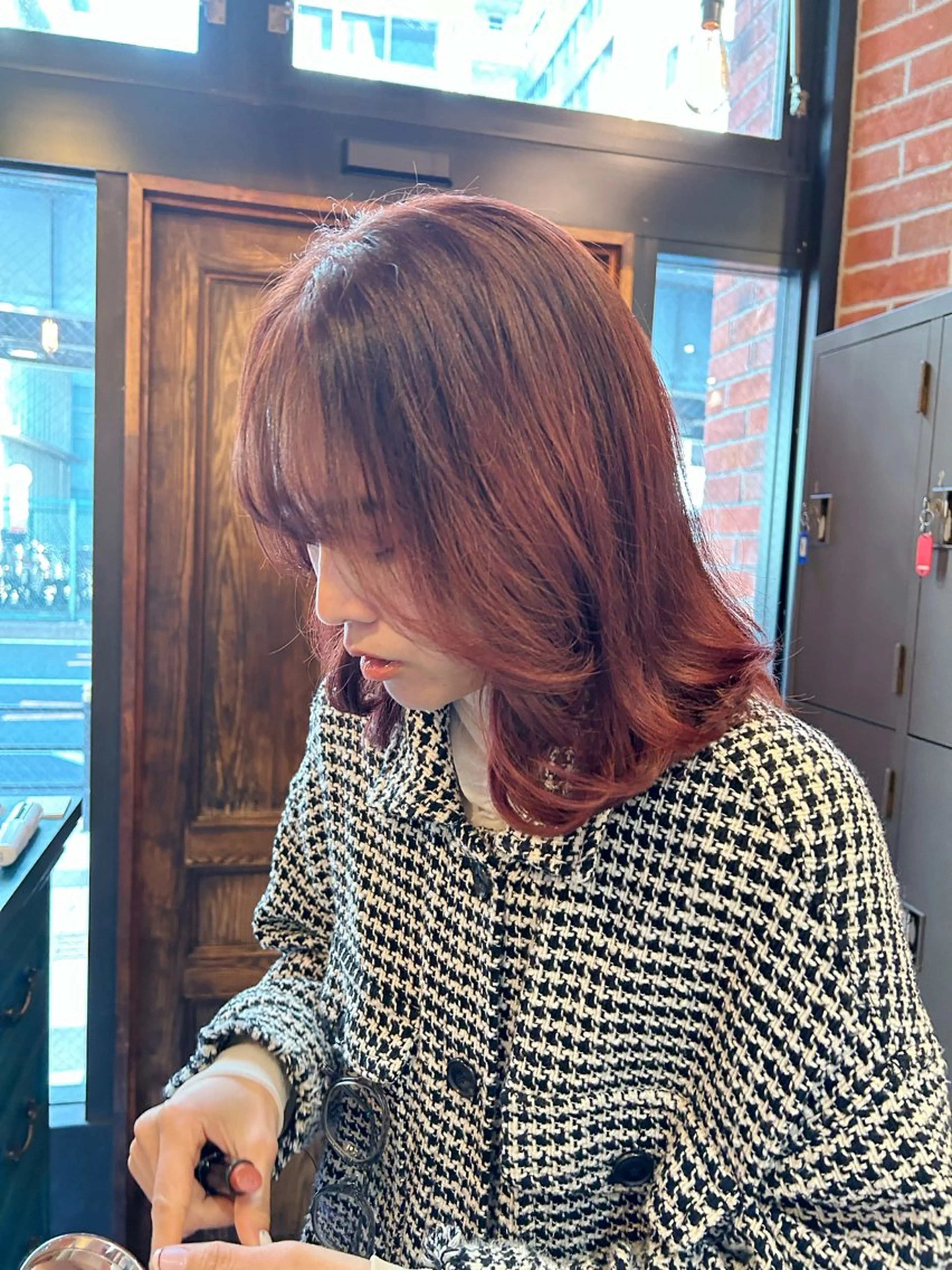 ミディアム カラー nina/髪質改善 /柔らかな艶髪🫧のヘアスタイル