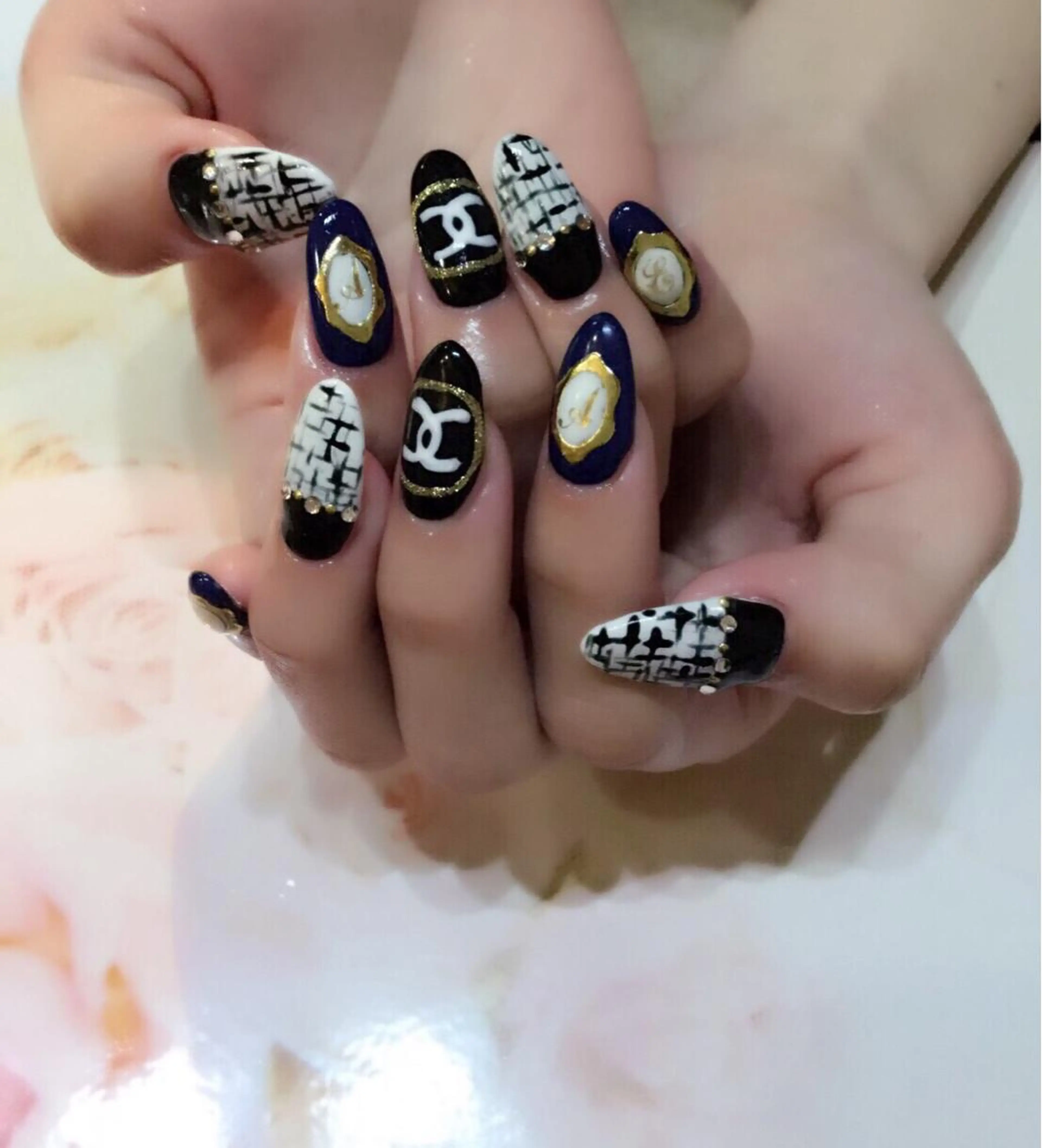 ネイル スカルプネイル a yakaのネイルデザイン