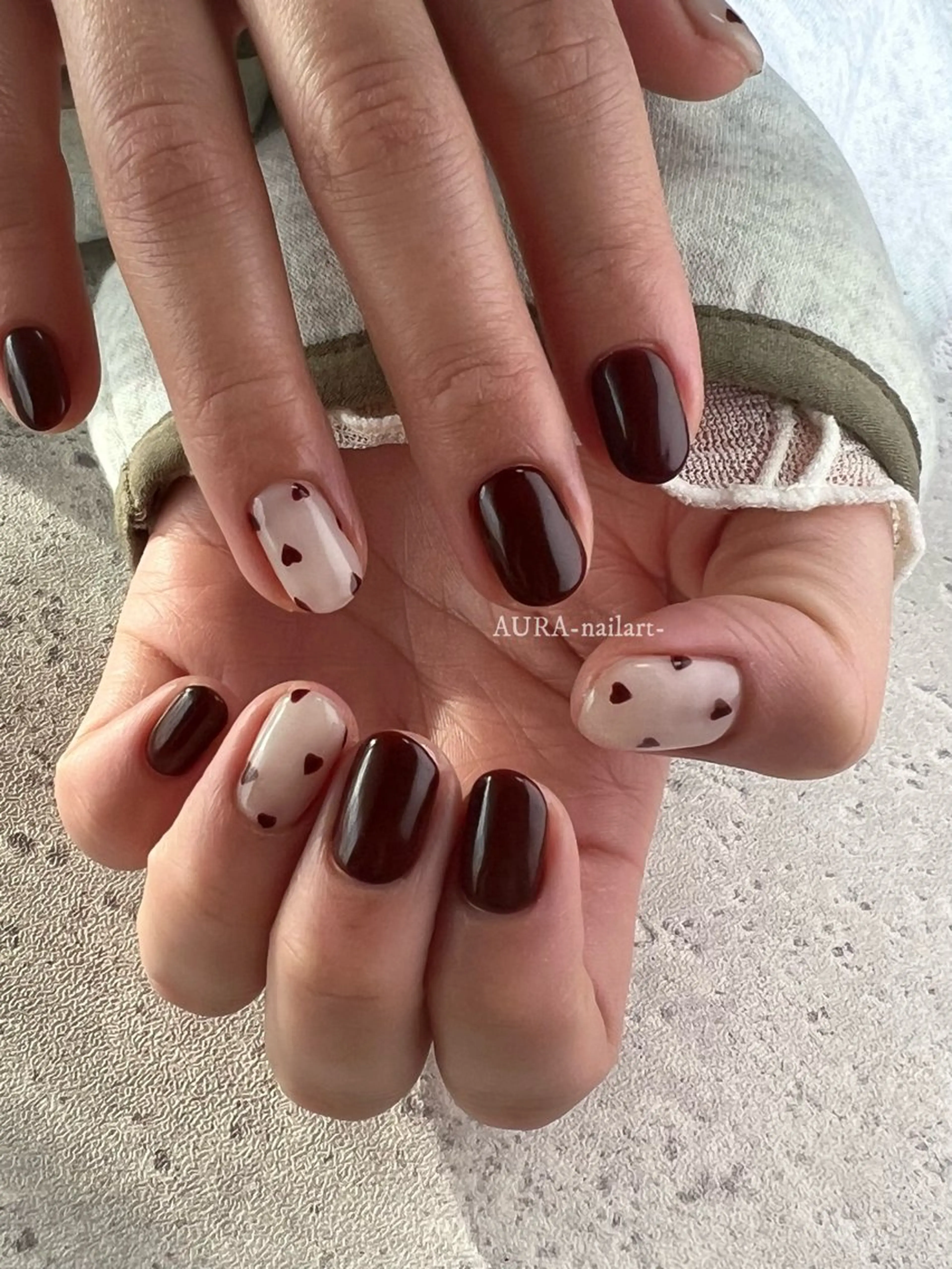 ネイル AURA nailartのネイルデザイン