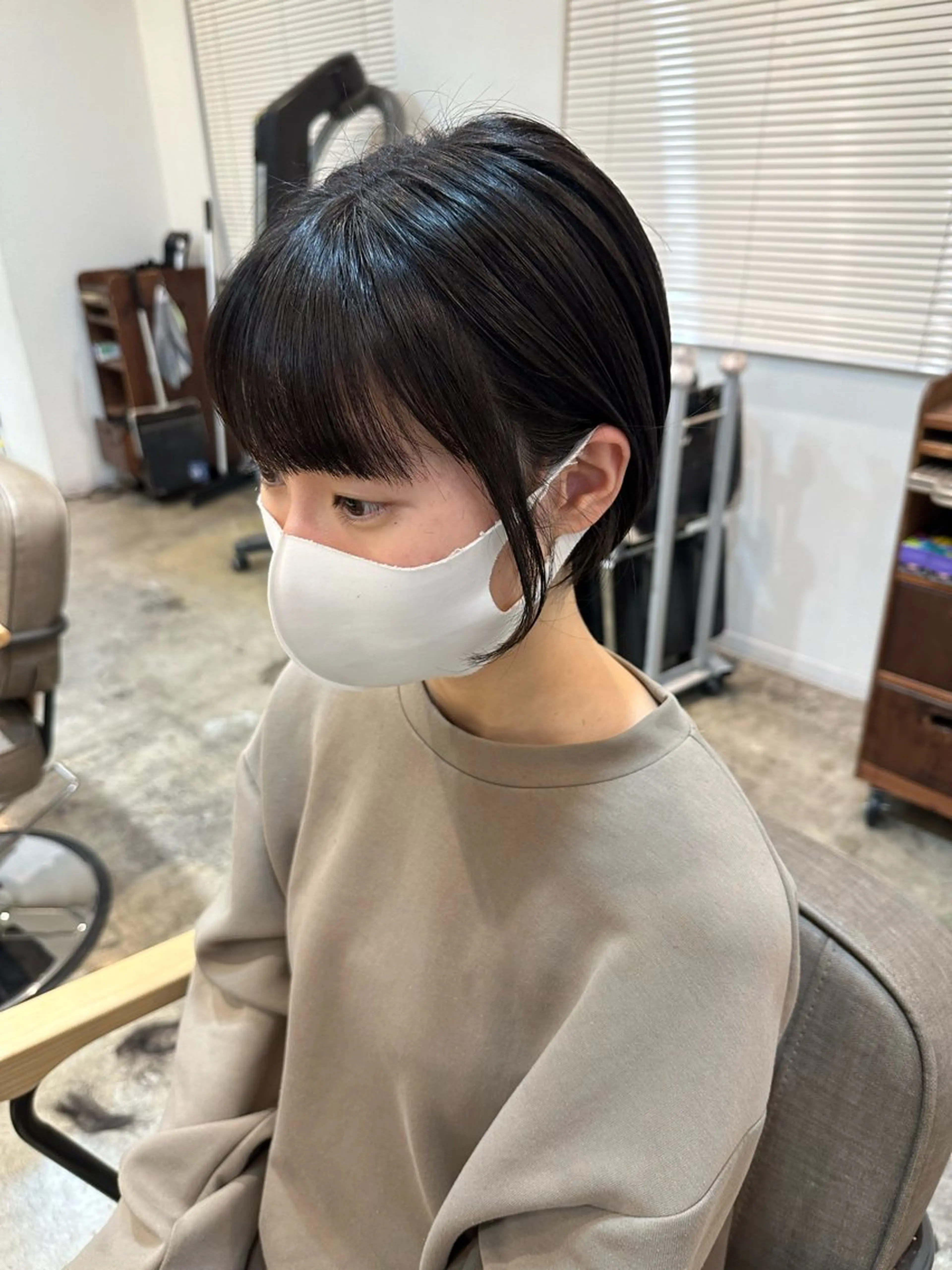 ショート 丸みショート ショートヘア ボブ特化美容師 /荒井悠葵のヘアスタイル