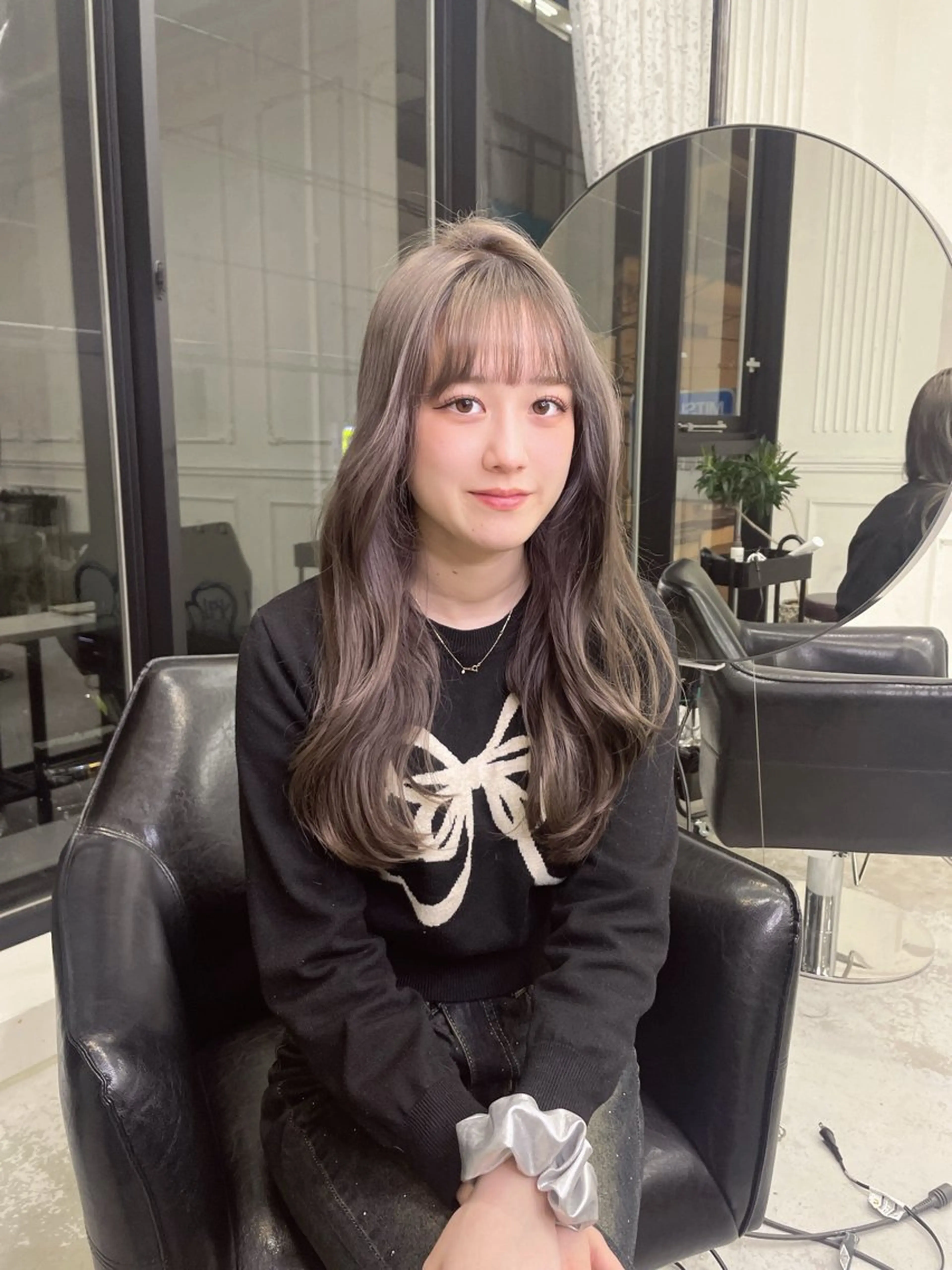 ロング ヘアカラー MaisonHALU さくらのヘアスタイル