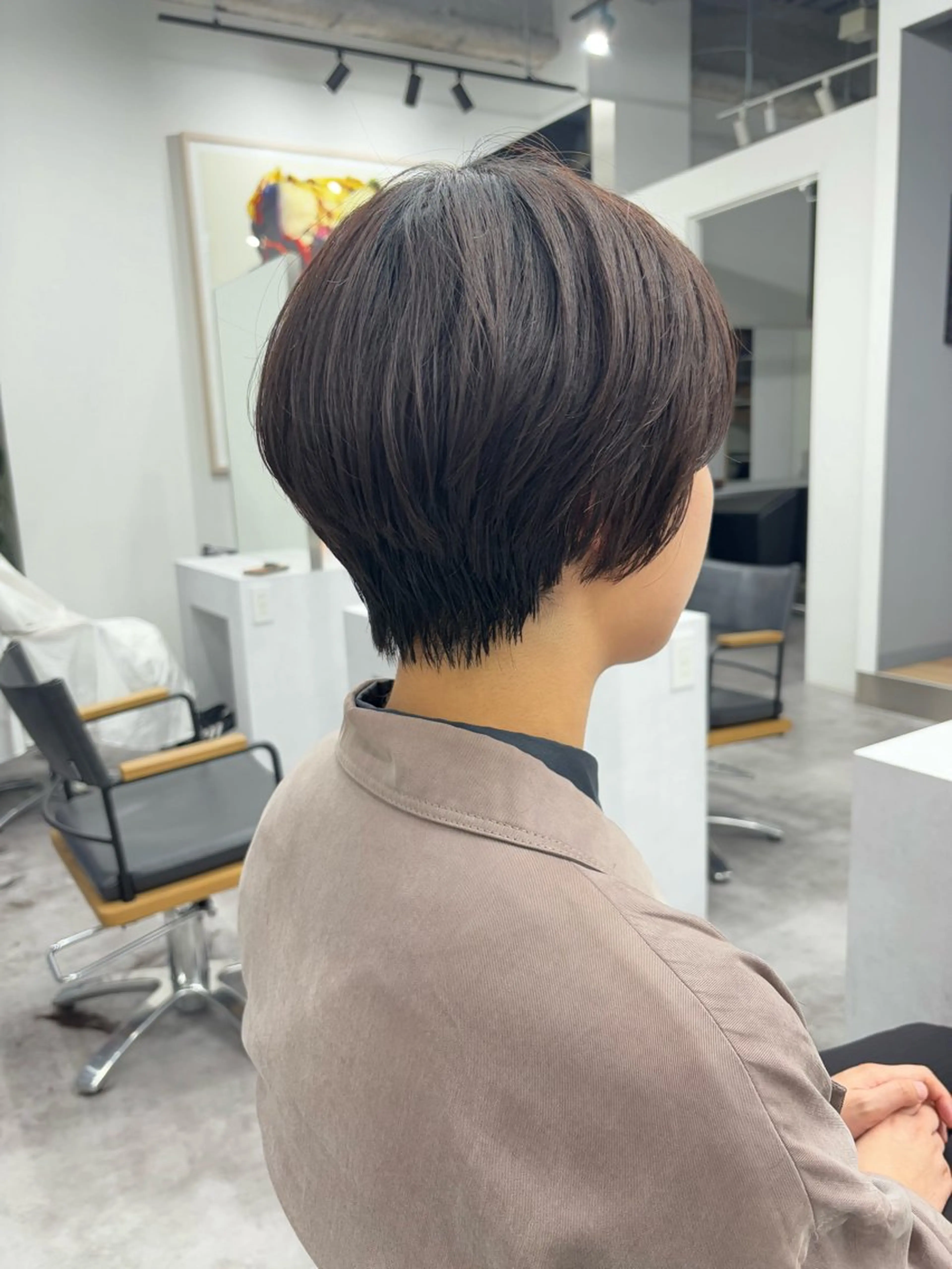 ショート カット 門崎未依/レイヤー/ メンズカット🪿🌼のヘアスタイル