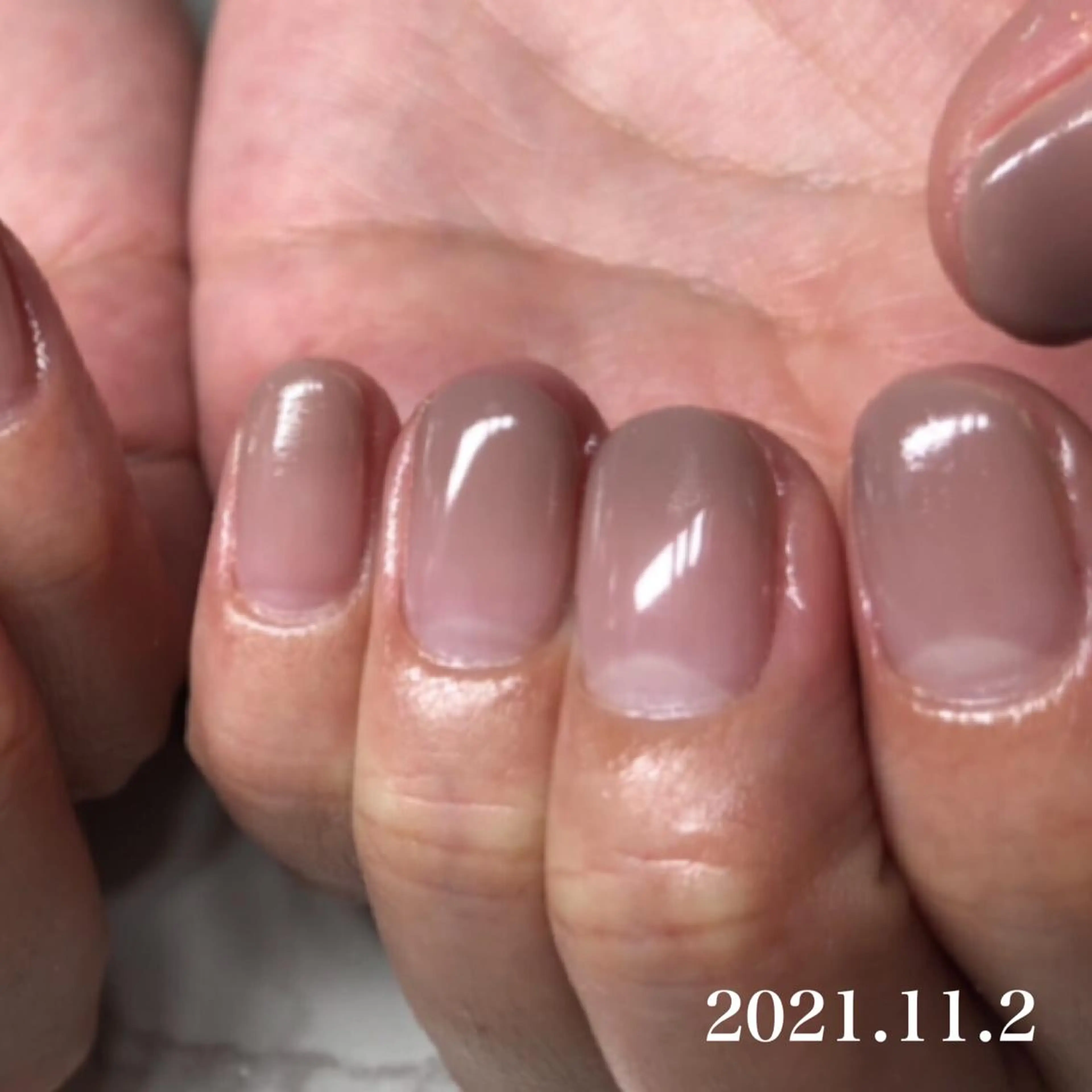 ネイル ブラウン ネイルサロン翼所属・ネイルサロン 翼【仙川4分】のネイルデザイン