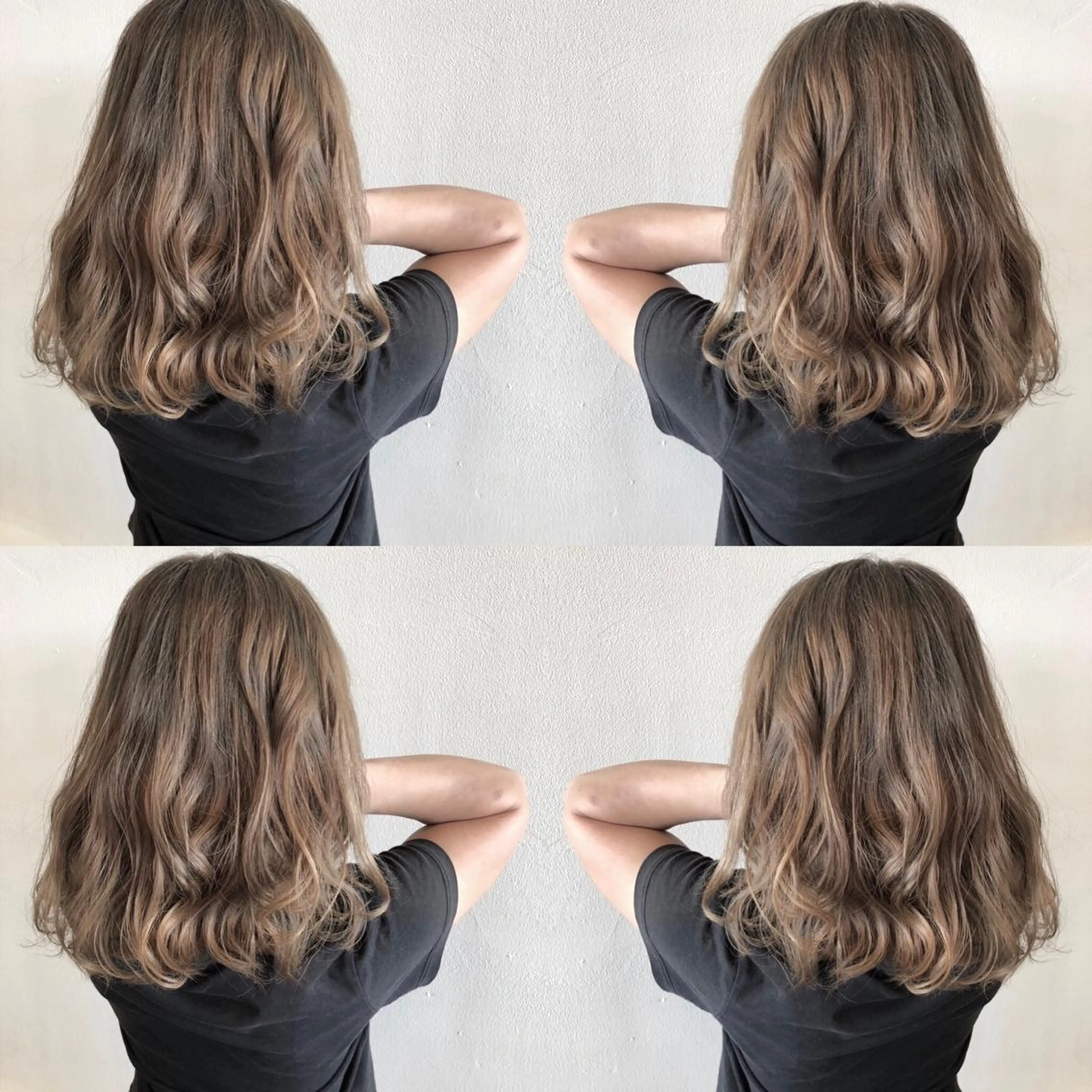 セミロング カラー ヘアカラー Hair make VERDA所属・宮下 耕平のヘアスタイル