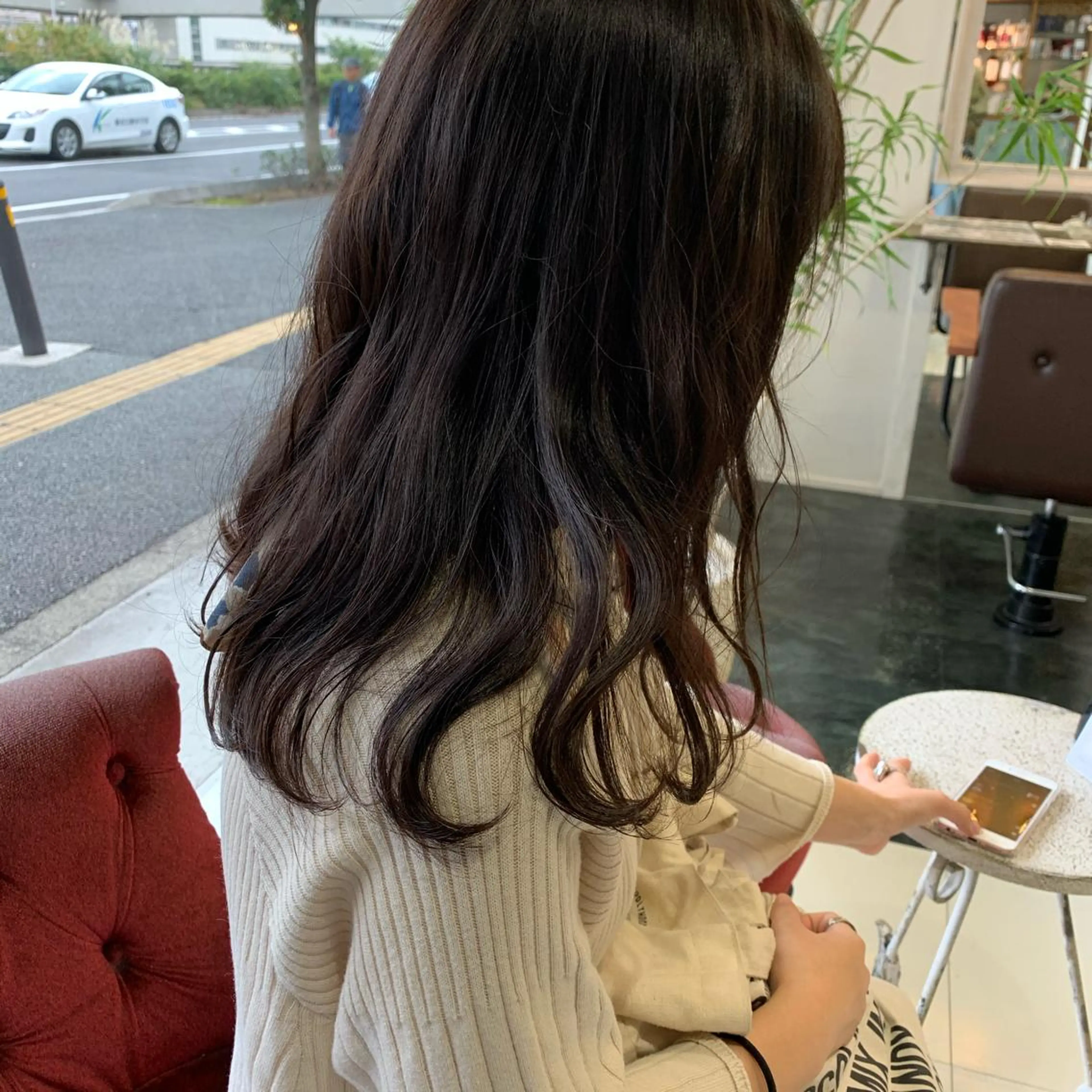 セミロング ヘアカラー 👑満足度1000% 重村　春奈👑のヘアスタイル