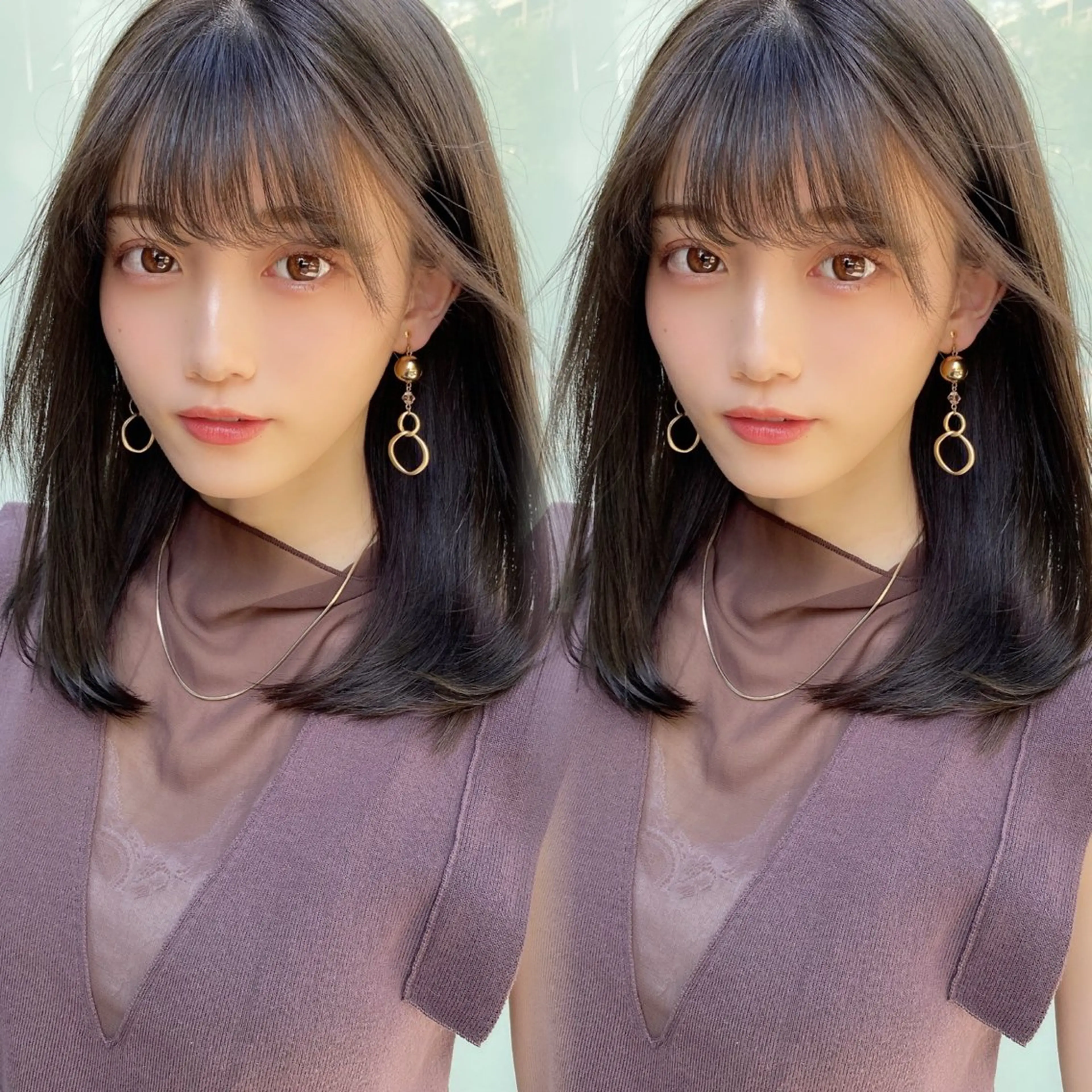 ミディアム カラー ショート/ボブ 岡田洸太のヘアスタイル