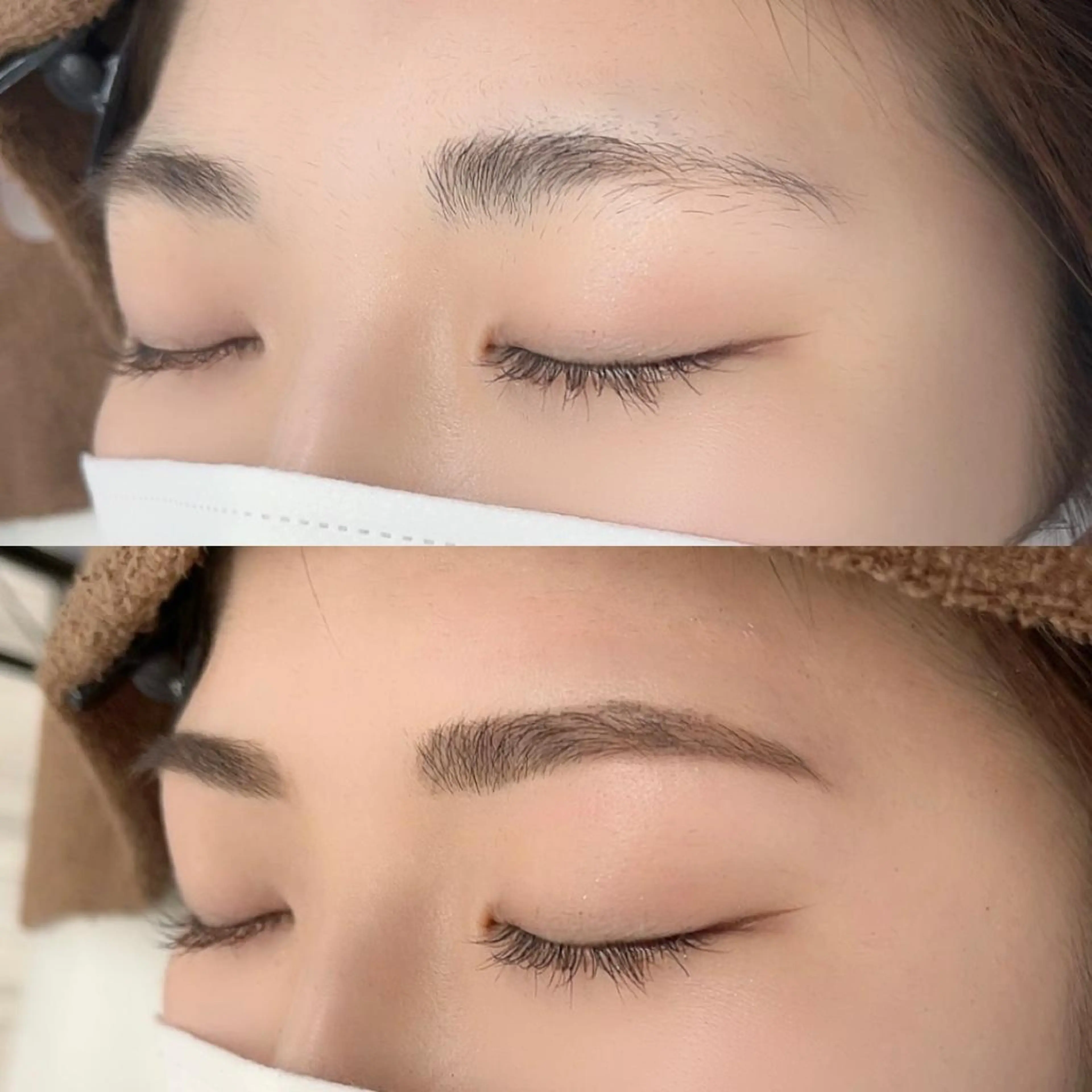 パーマ メンズ アイブロウ BEIGE 金山 🌹RUKAのマツエク・マツパデザイン