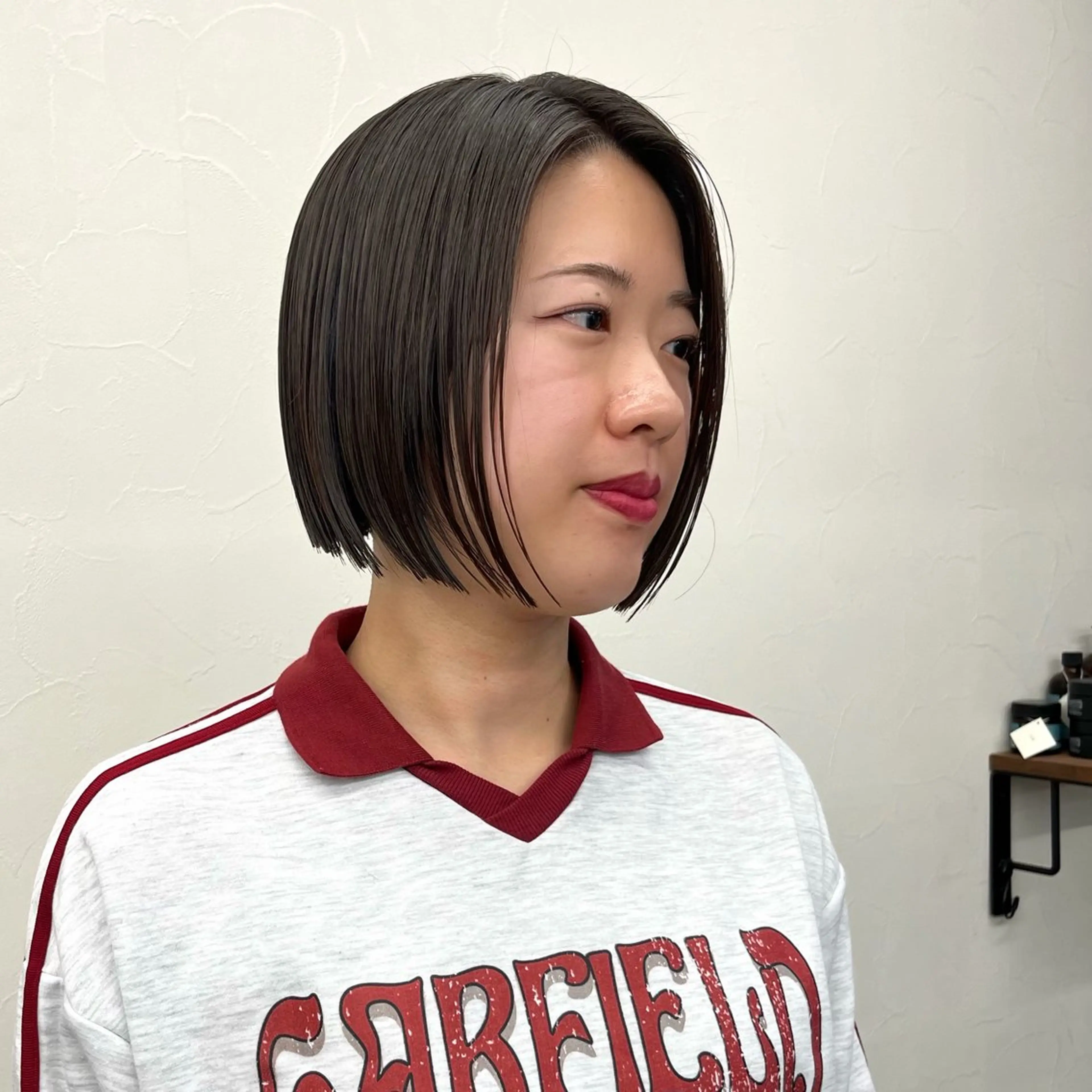 ショート パーマ ボブ 髪質改善 レイヤーカット 似合わせカット ショートヘア カット 縮毛矯正 トリートメント 初めてのショート お任せください✂️のヘアスタイル