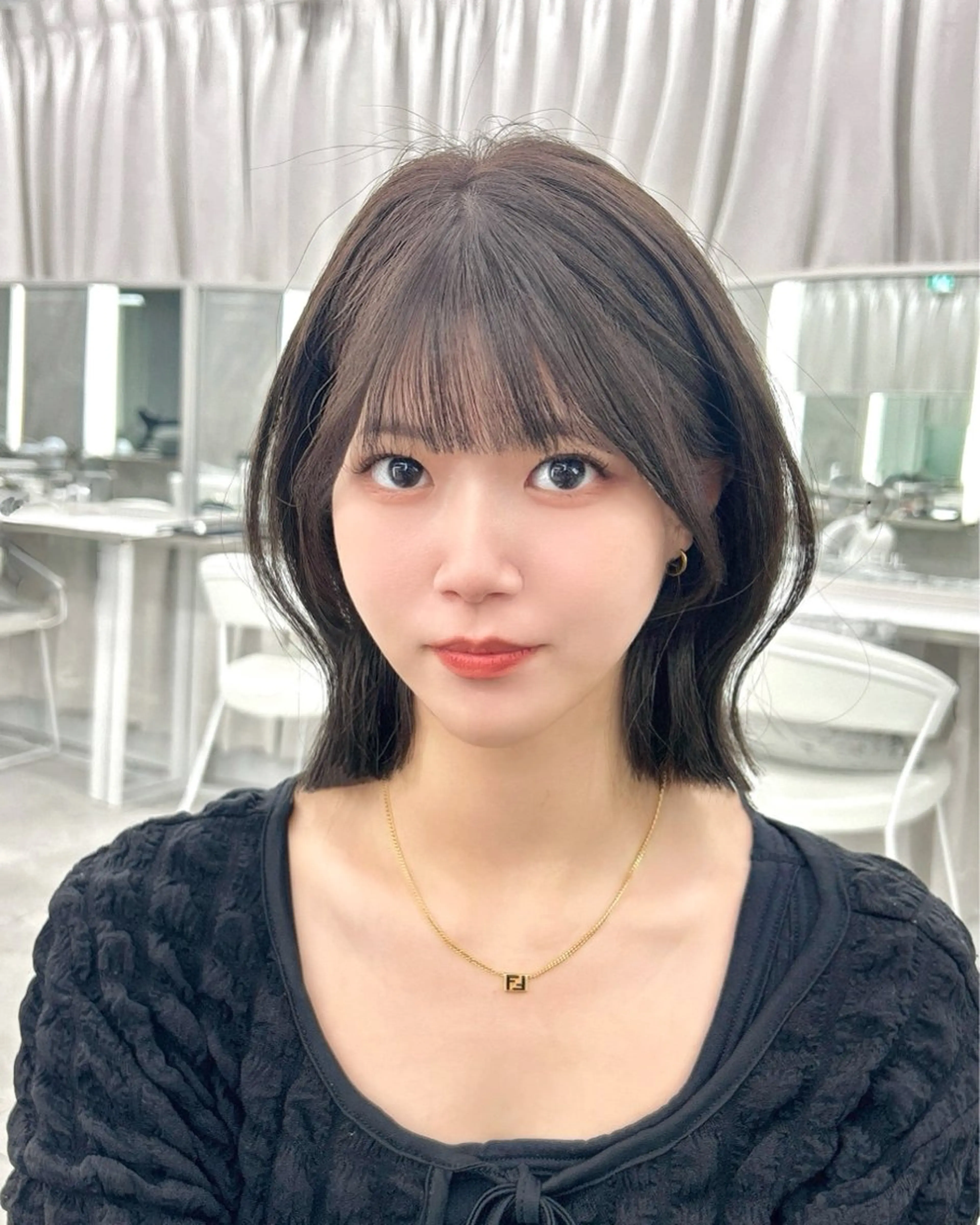 ショート 韓国顔まわり/前髪 /レイヤー/いつきのヘアスタイル