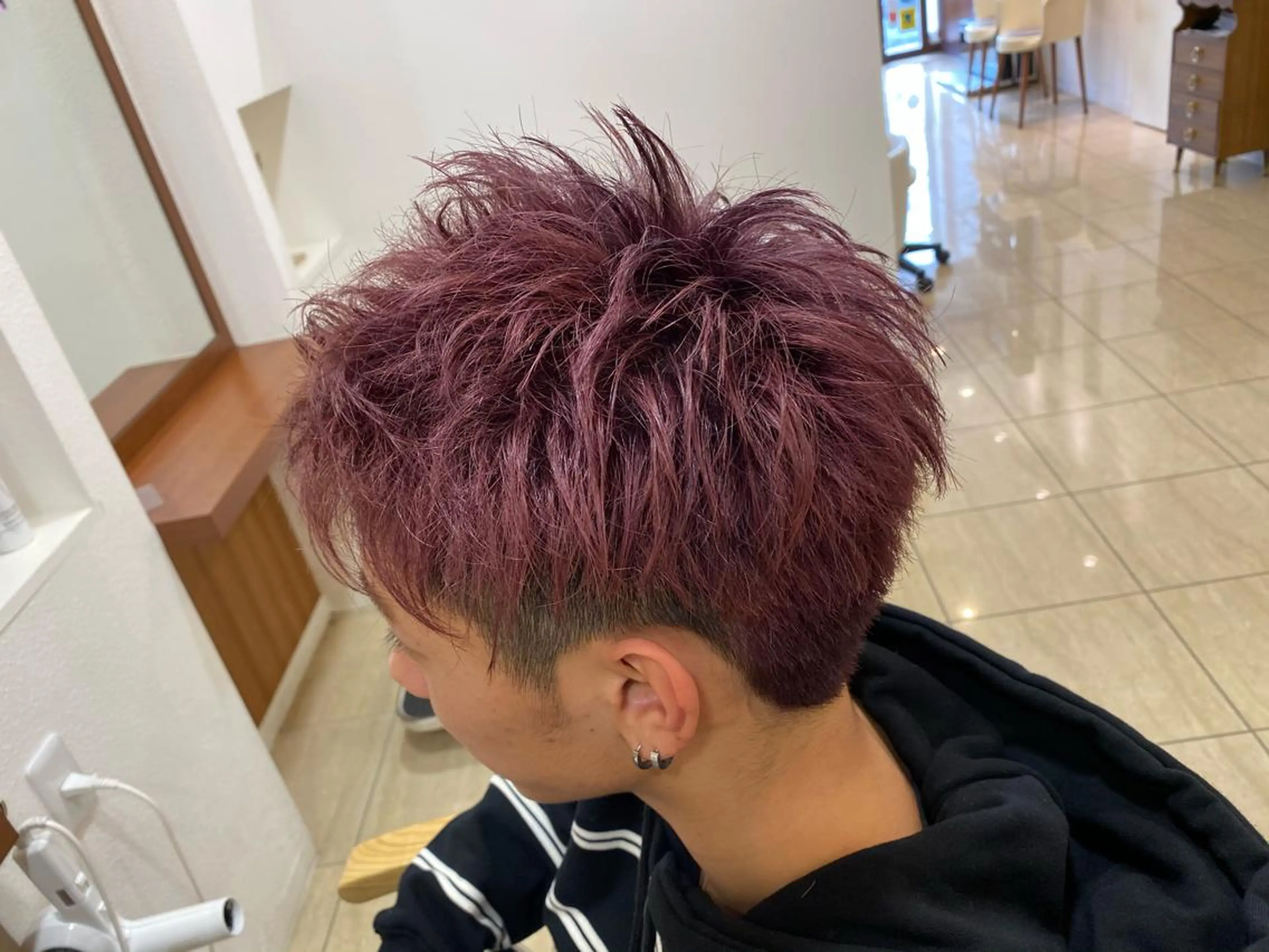 ショート メンズ 美粧ほそや所属・横浜/反町フジサキ ハヤトメンズ特化のヘアスタイル