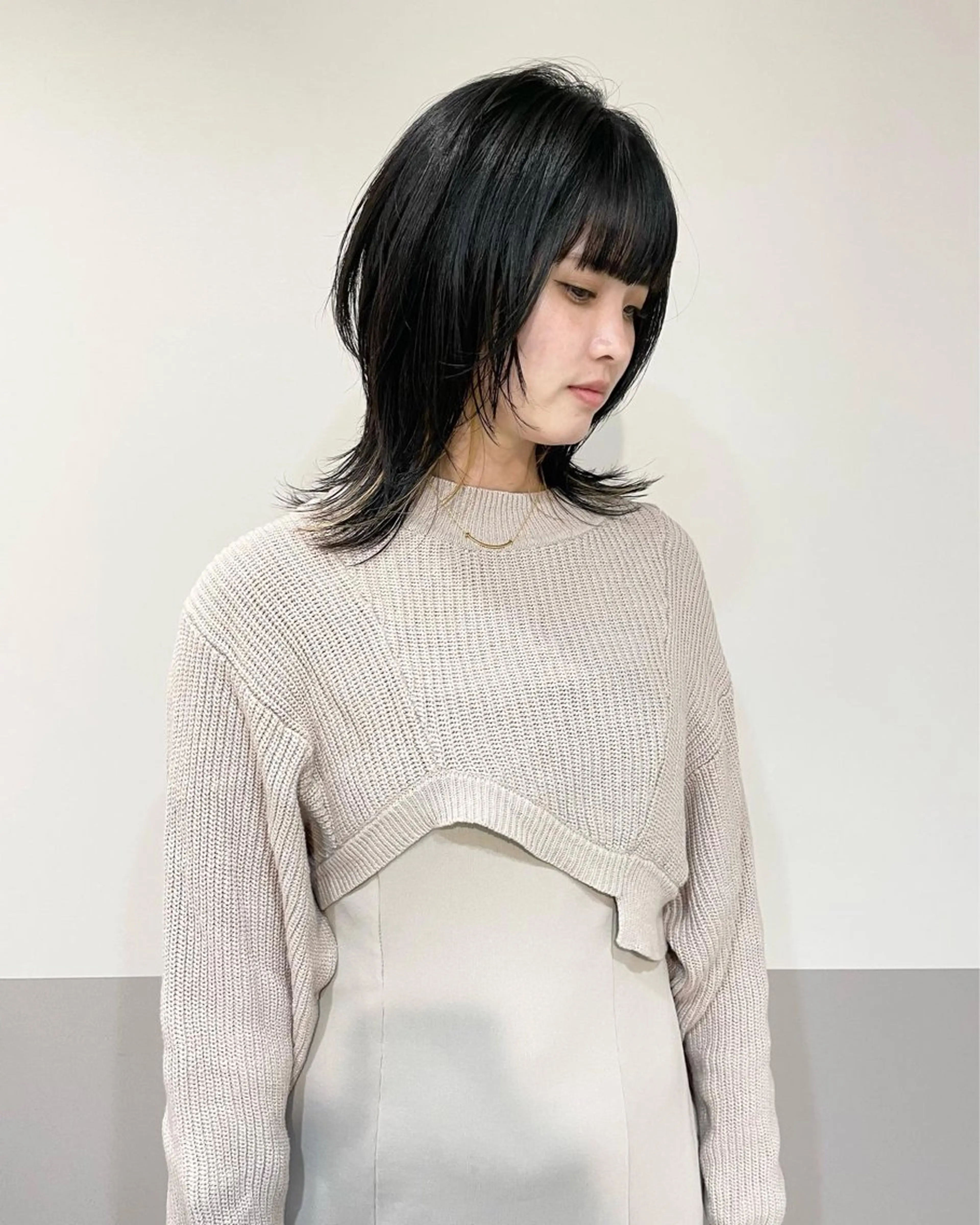 ミディアム カラー ヘアアレンジ ボブ/ミニボブ/ 立河今日子のヘアスタイル