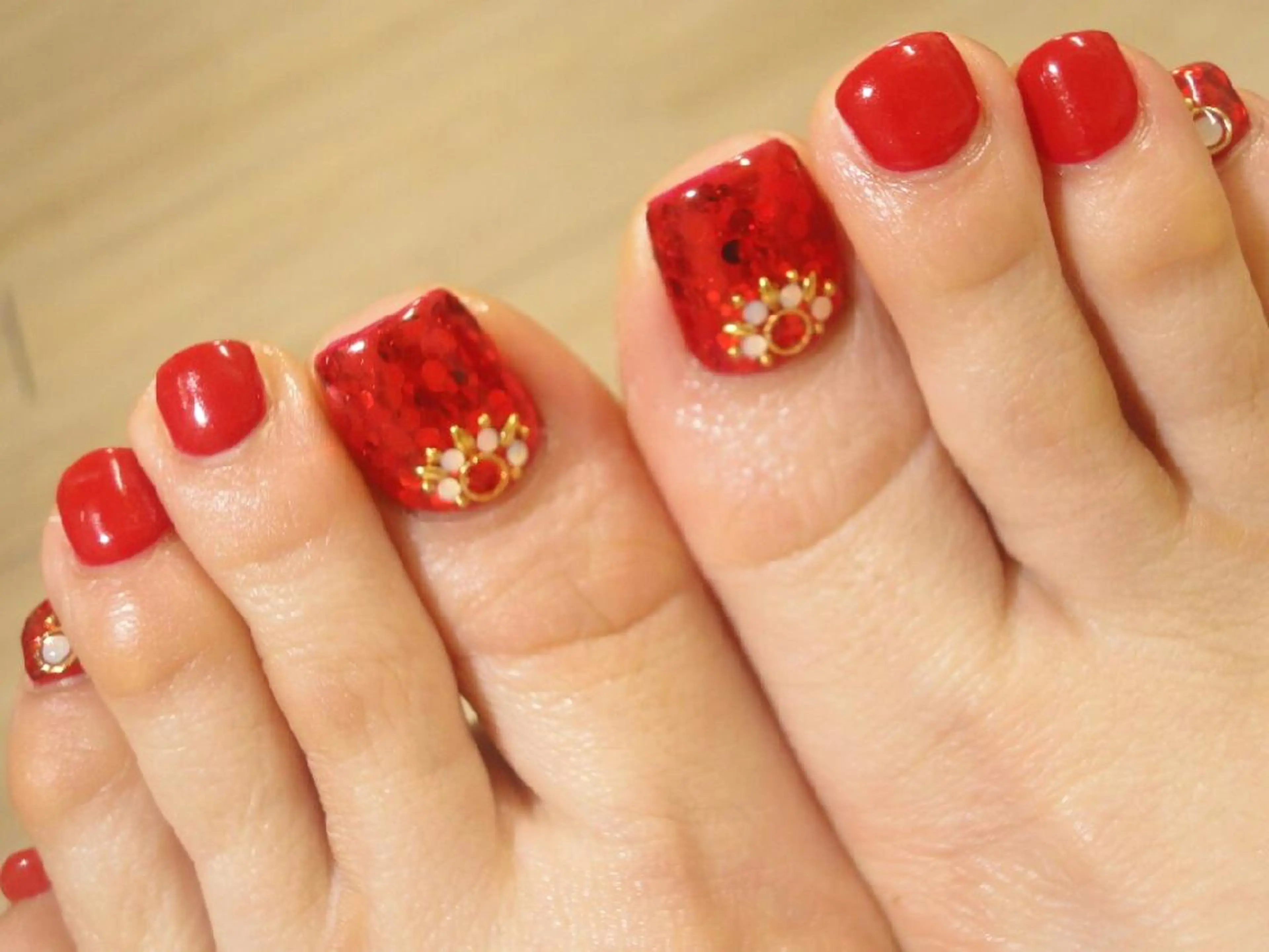 ネイル フットネイル Rindu Nail 名駅miniのネイルデザイン