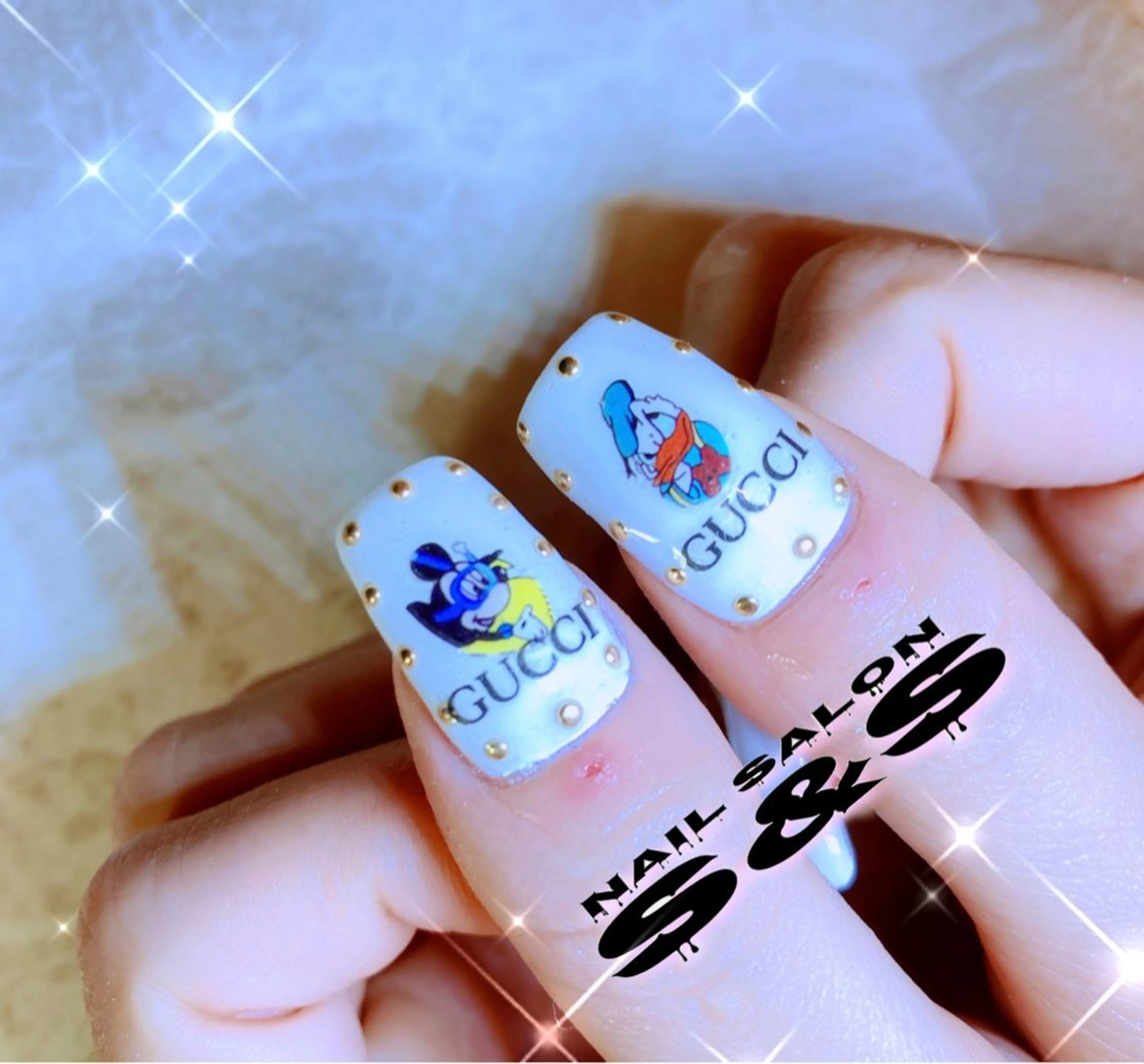 ネイル 長さ出し メンズネイル 持ち込み スカルプネイル S&S 村田小百合のネイルデザイン