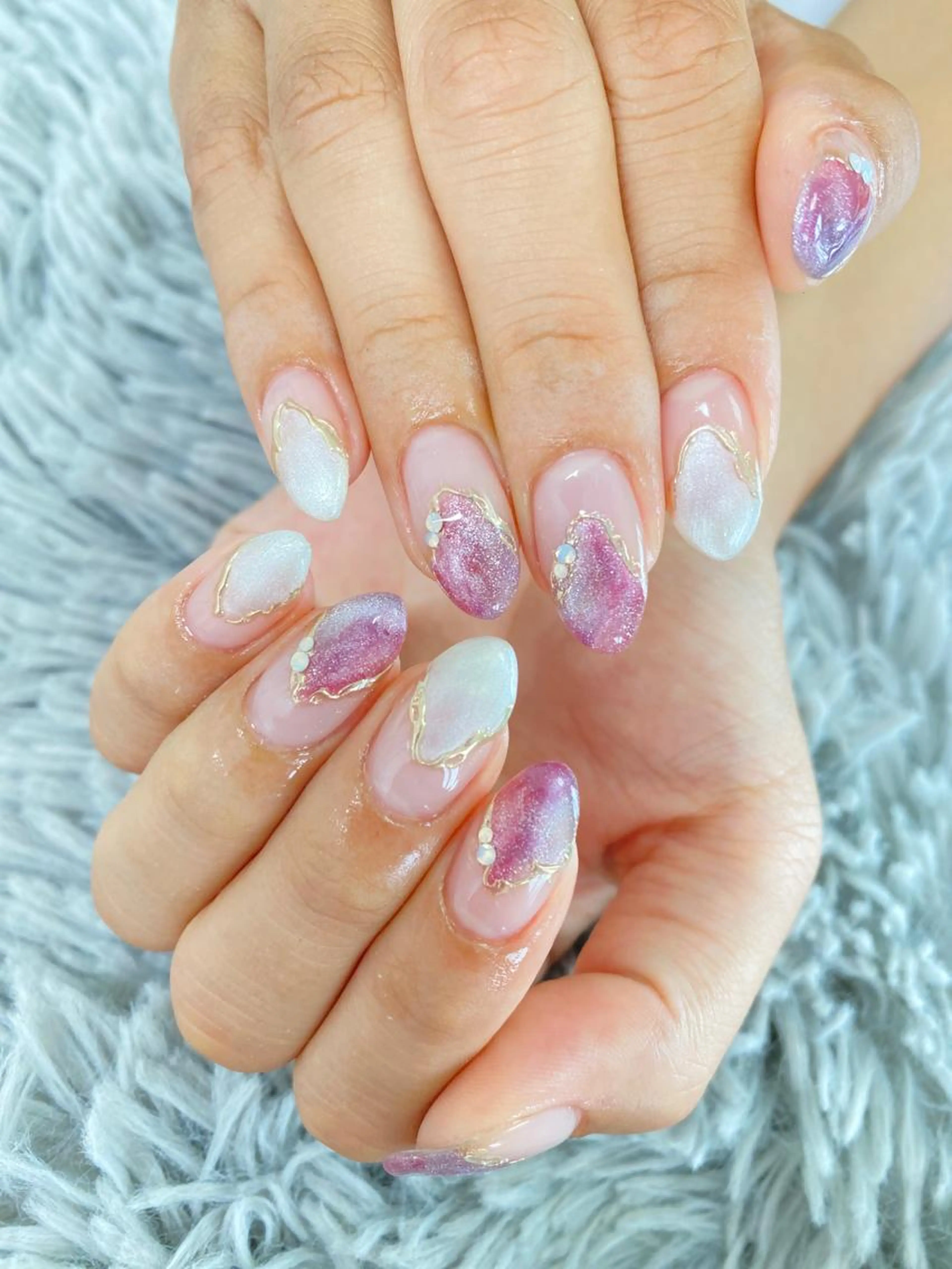 ジェルつけ放題の写真