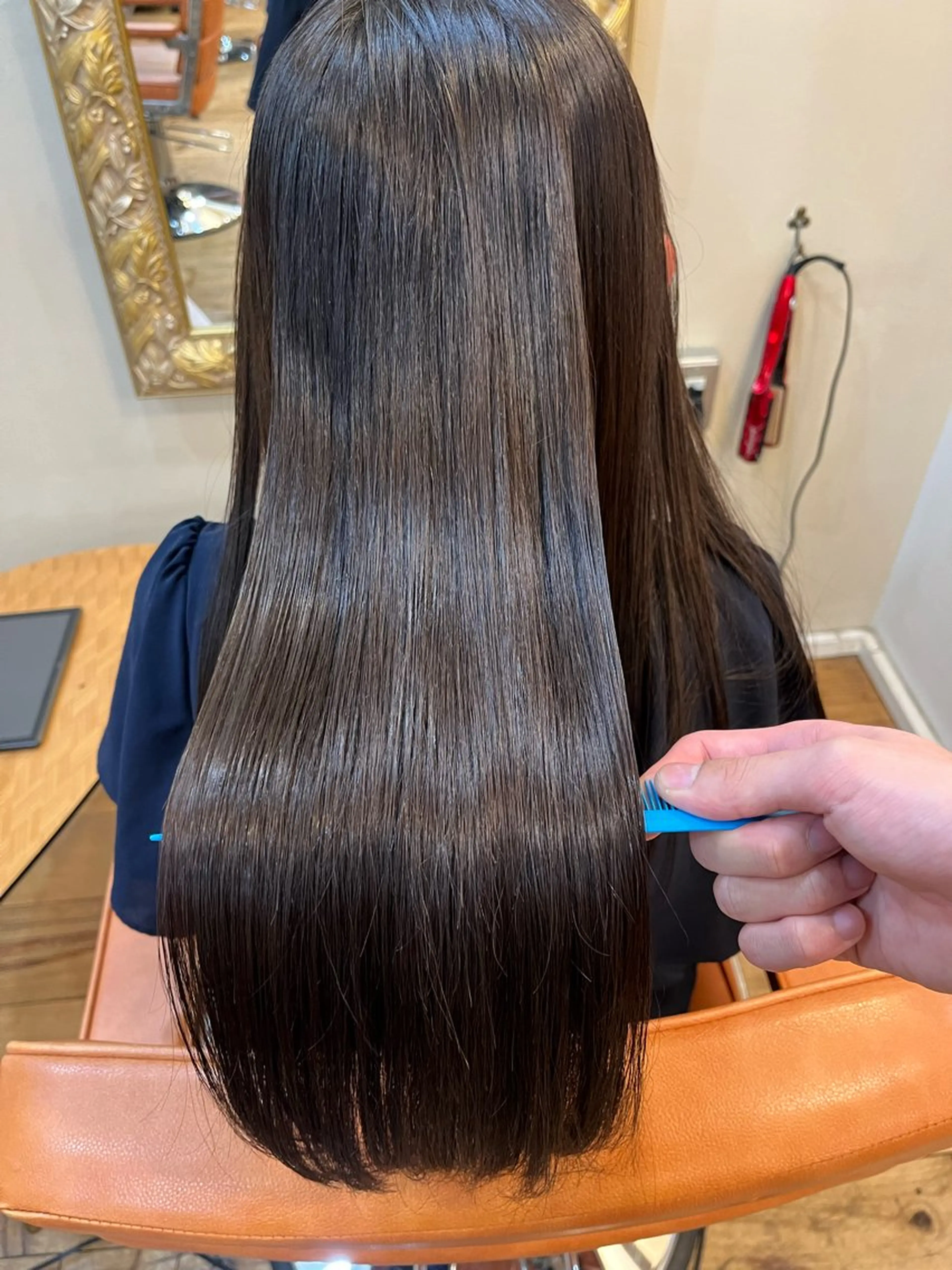 ロング ⚪️髪質改善 縮毛 店長 コウ⚪️のヘアスタイル