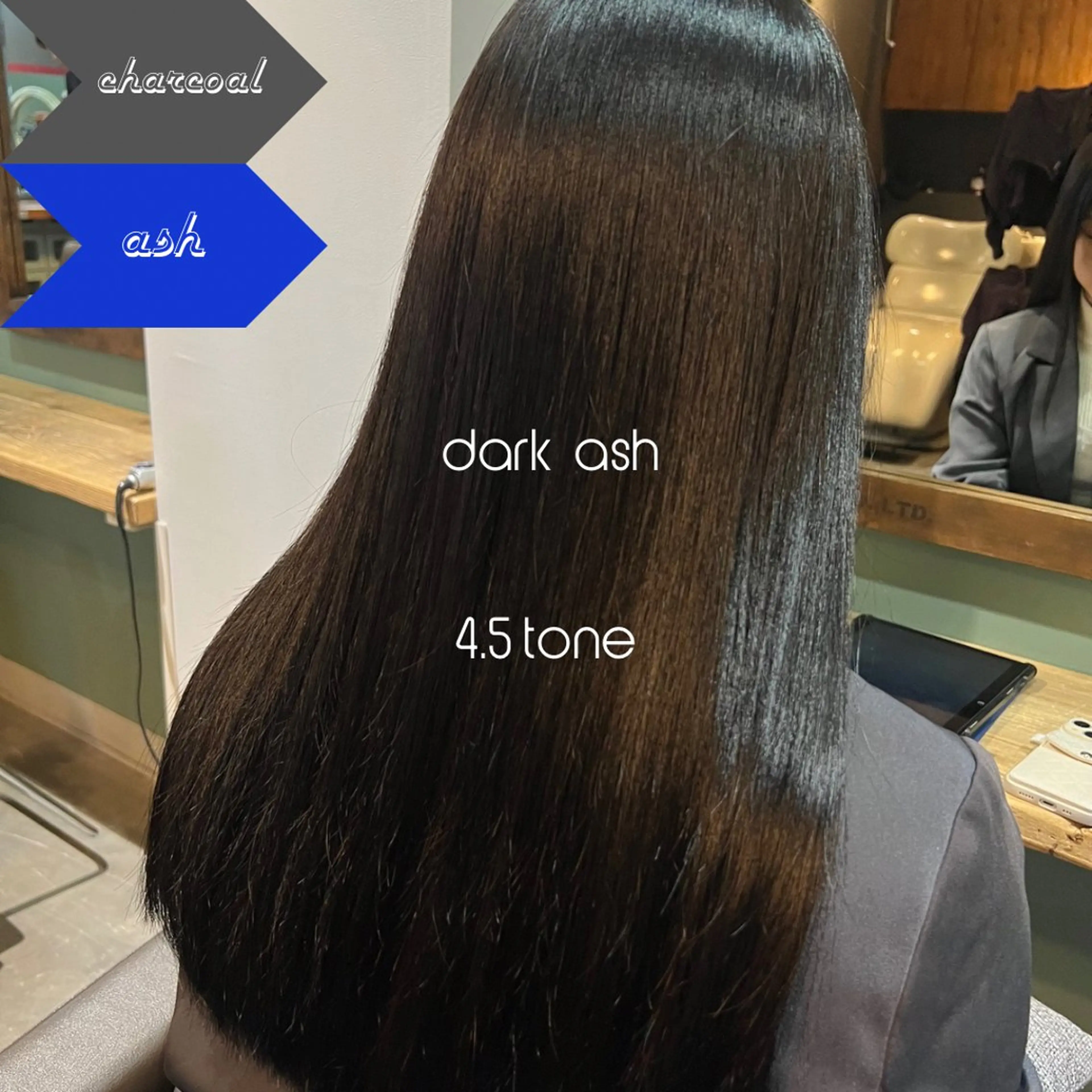 ロング カラー 透明感カラー 髪質改善/美髪矯正/ ハッシュカット/韓国のヘアスタイル