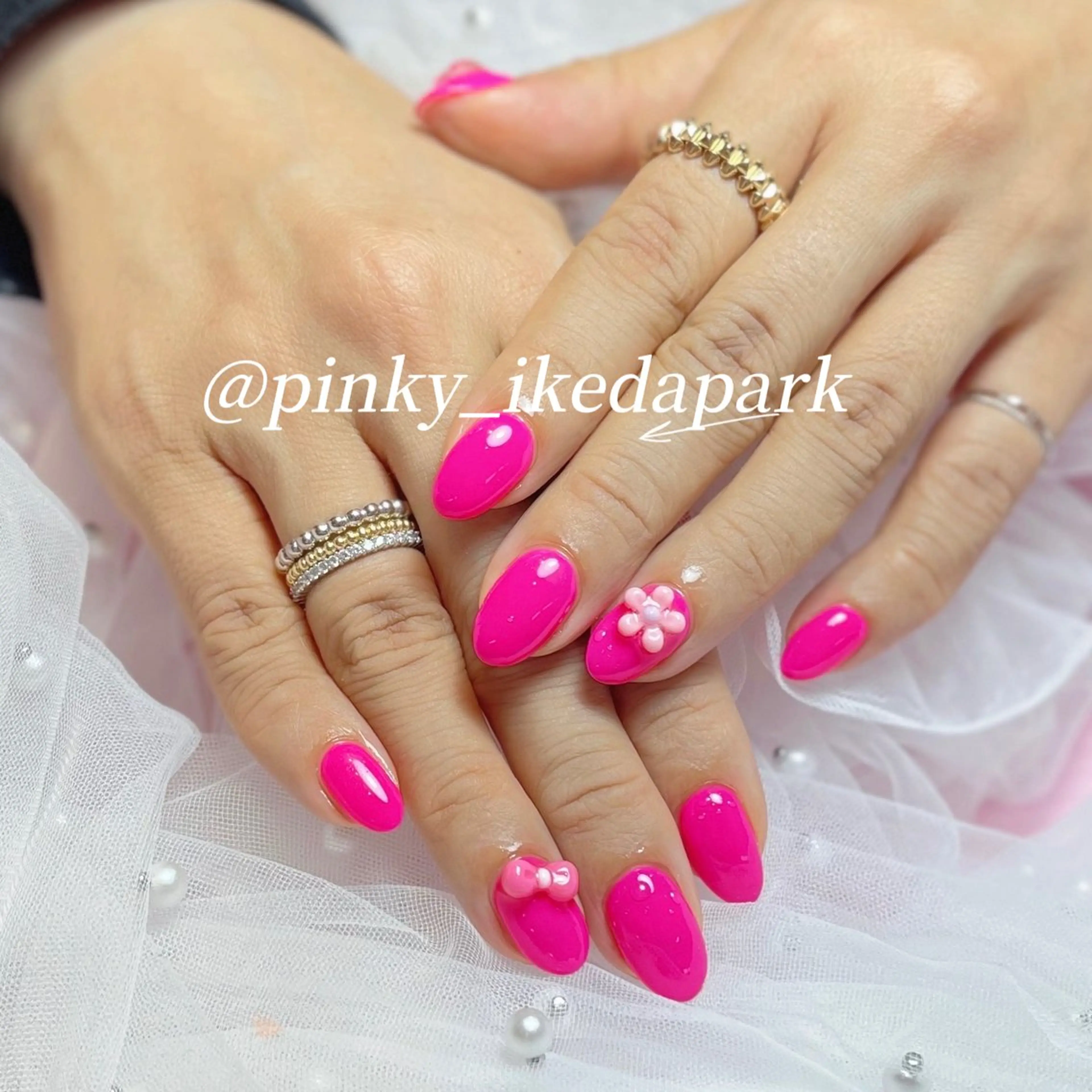 ネイル ハンドネイル PINKY nail所属・ピンキー 池田公園店のネイルデザイン