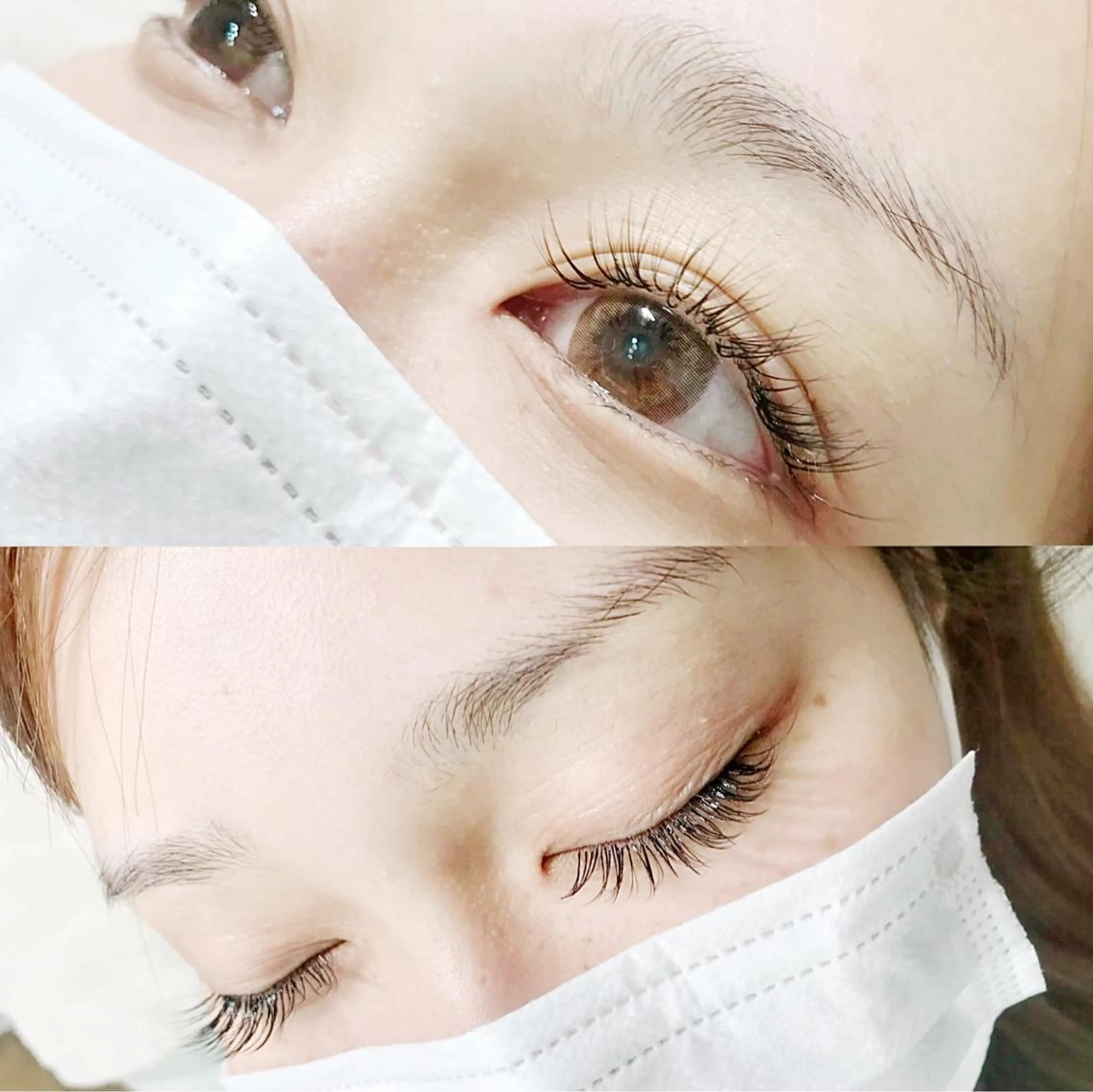 マツエク・マツパ ケラチンラッシュリフト バインドロック 束感まつ毛 Cカール キュート マツエク eyelash presh yukaのマツエク・マツパデザイン