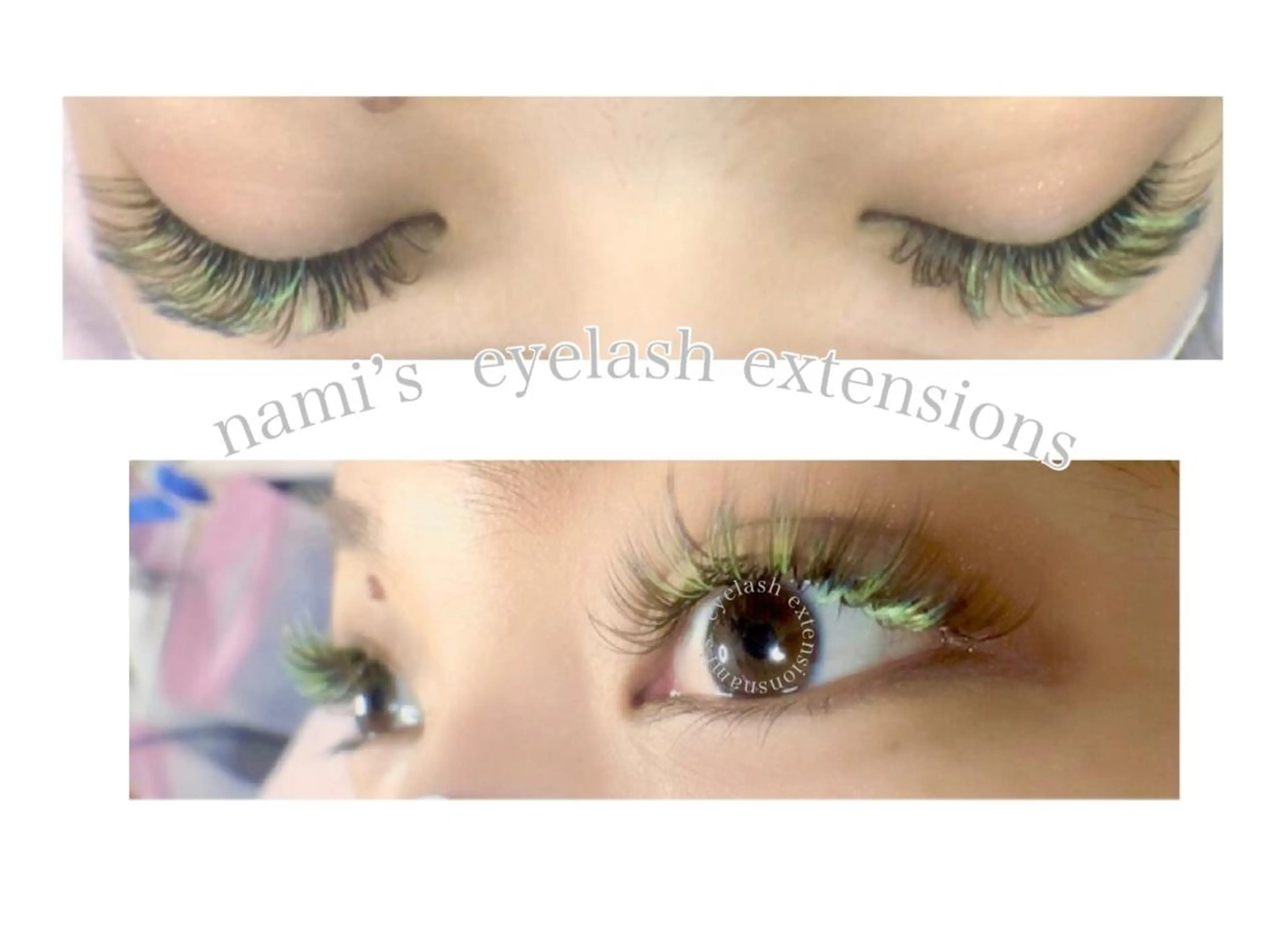 マツエク・マツパ カラーマツエク マツエク clapton所属・clap tonのマツエク・マツパデザイン