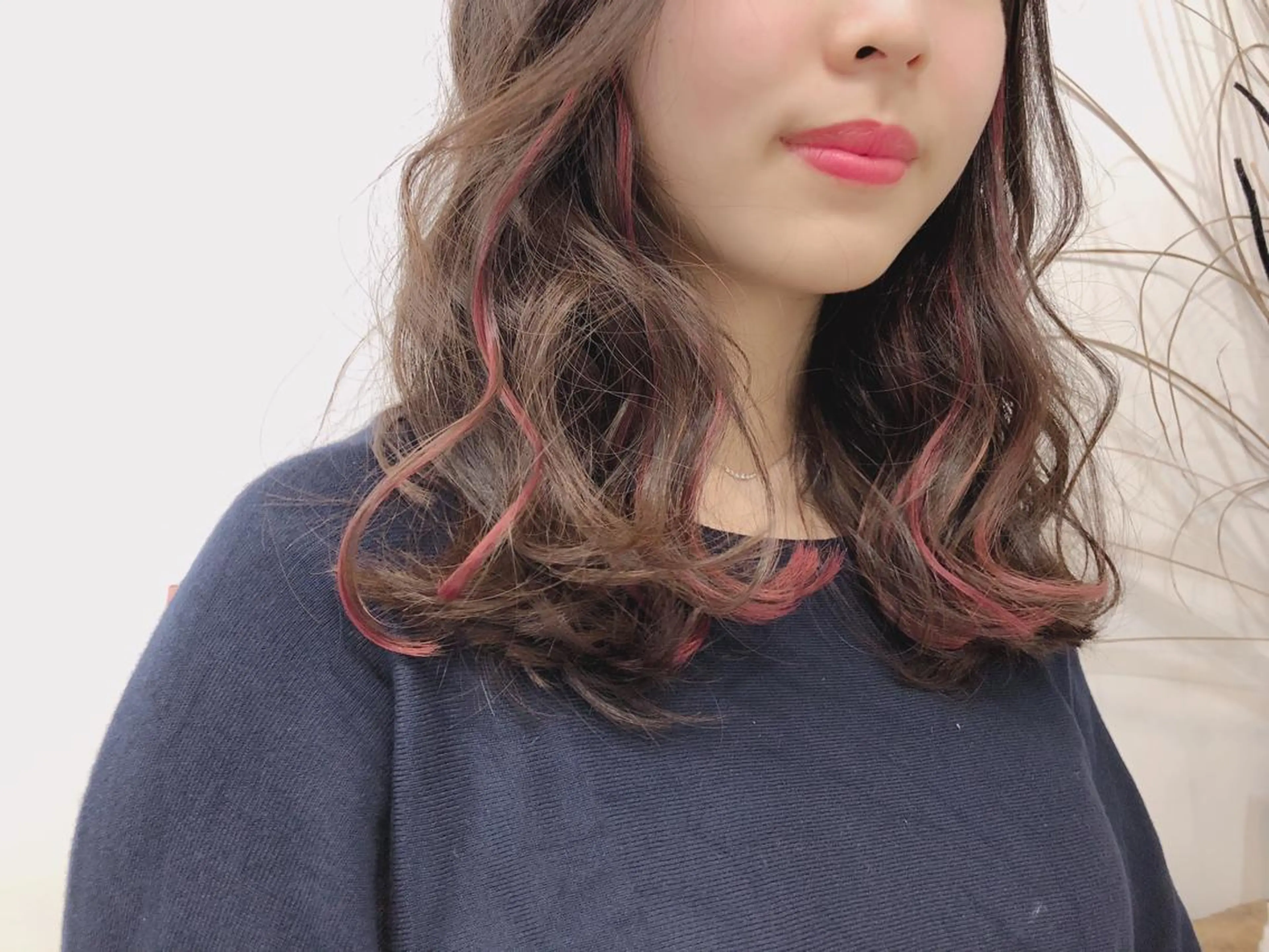 セミロング カラー ヘアアレンジ エクステ 🦋美髪／エクステ 🦋アベイクミのヘアスタイル