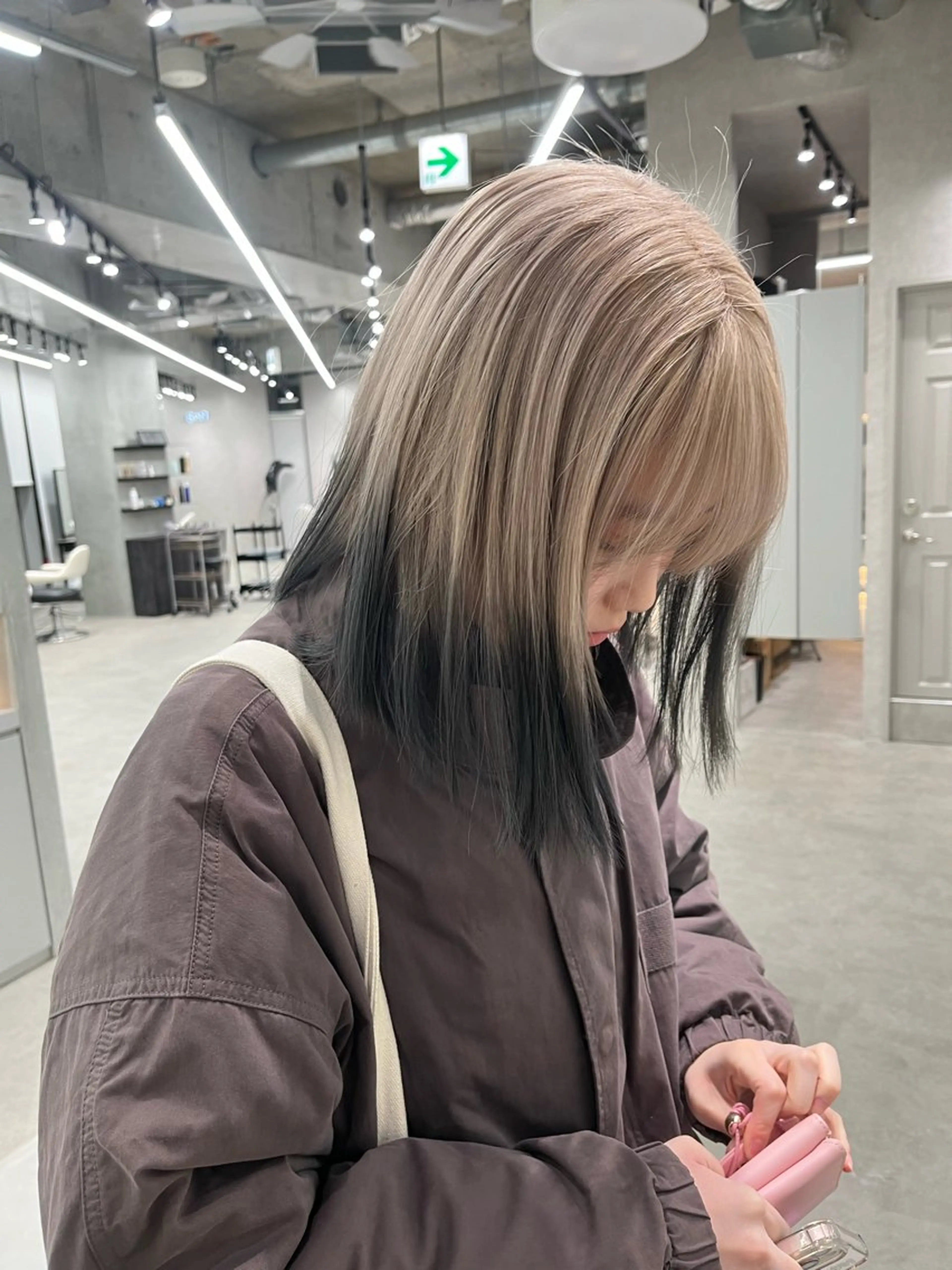 カラー グラデーションカラー ヘアカラー カット¥1100 / 𝙍𝙪𝙣𝙖⟡.のヘアスタイル