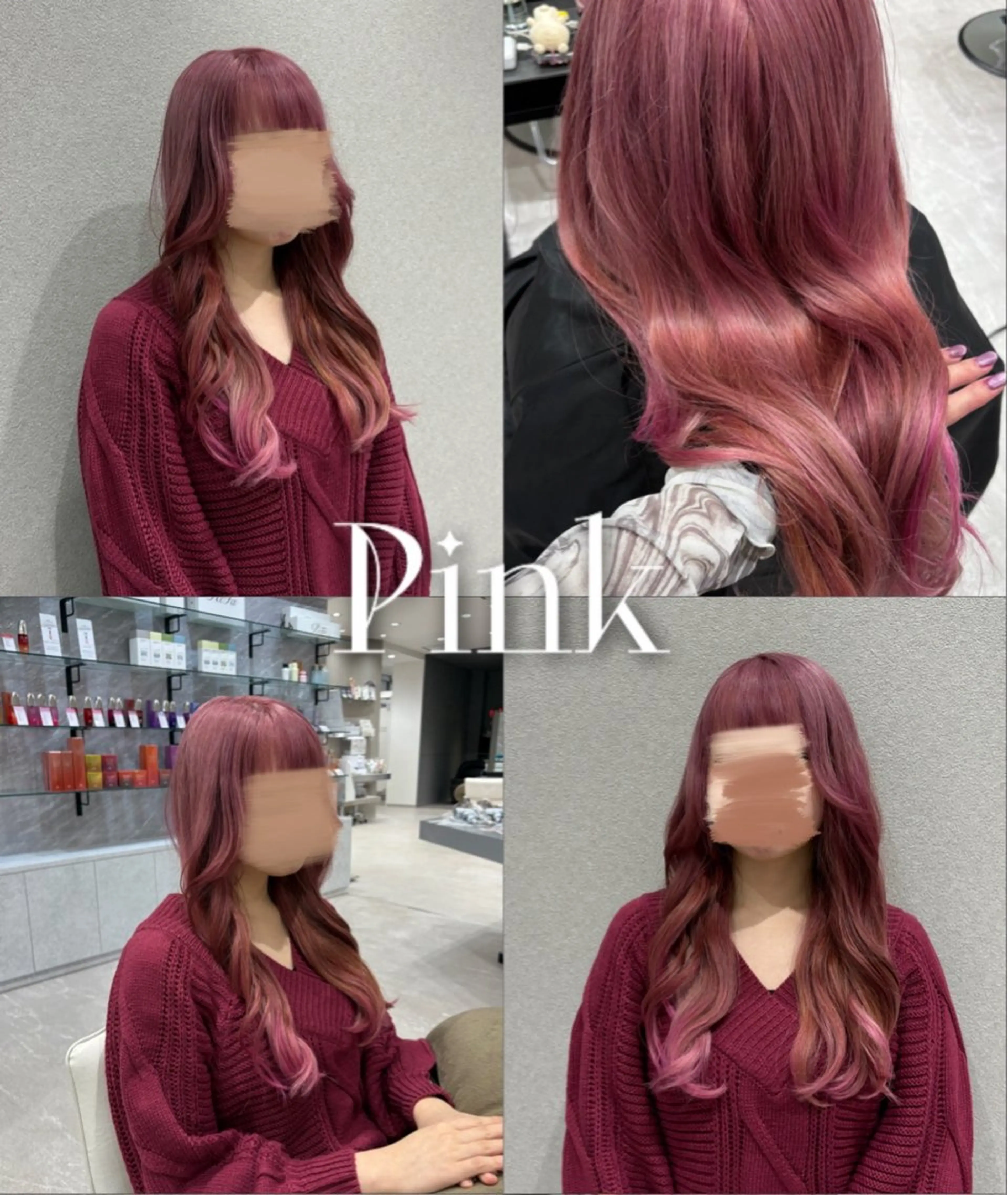 【平日限定｜練習モデル】✂️ カット＋⚡リタッチブリーチ＋🎨 カラーの写真