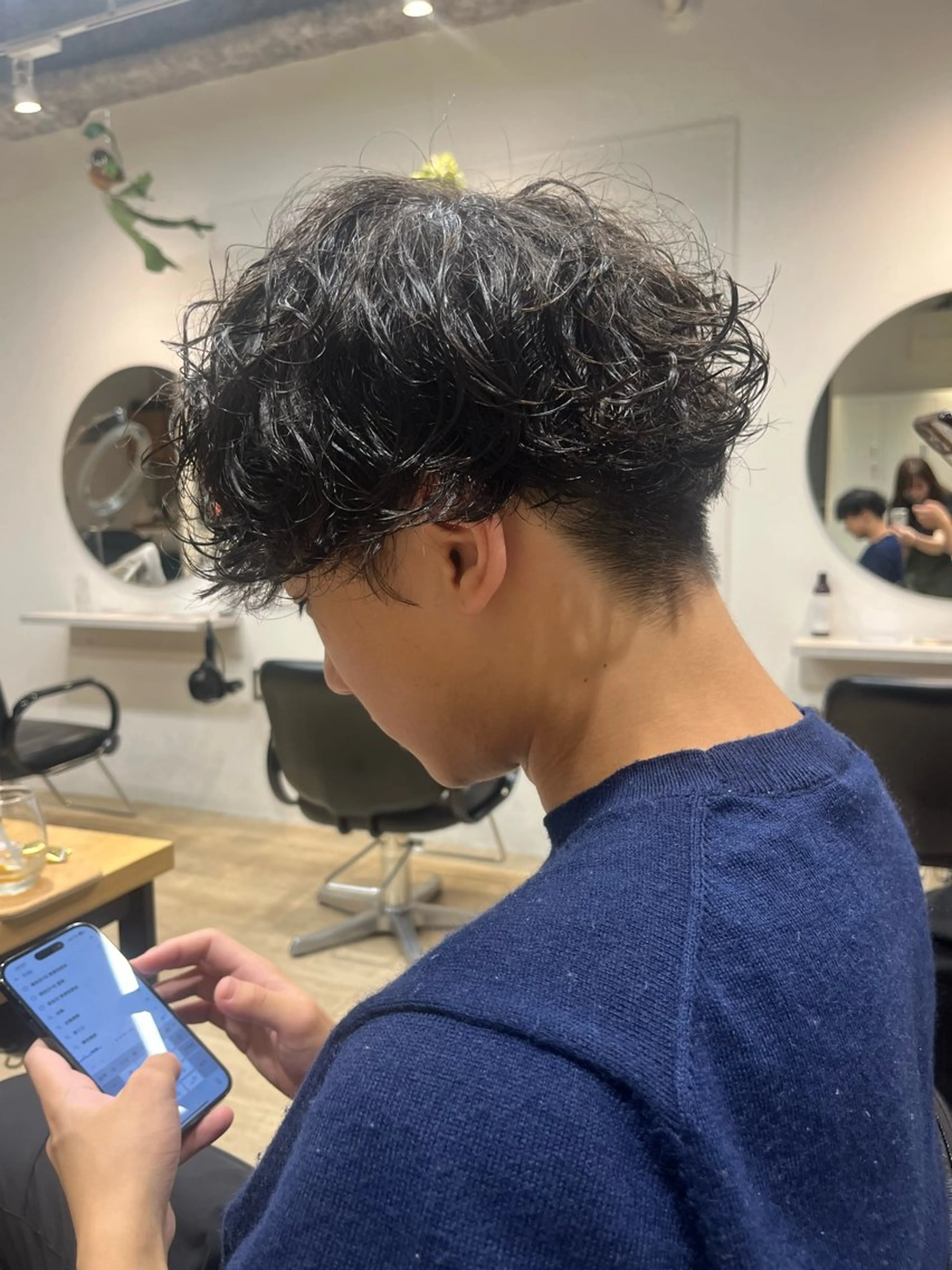 パーマ メンズ Maki マキのヘアスタイル