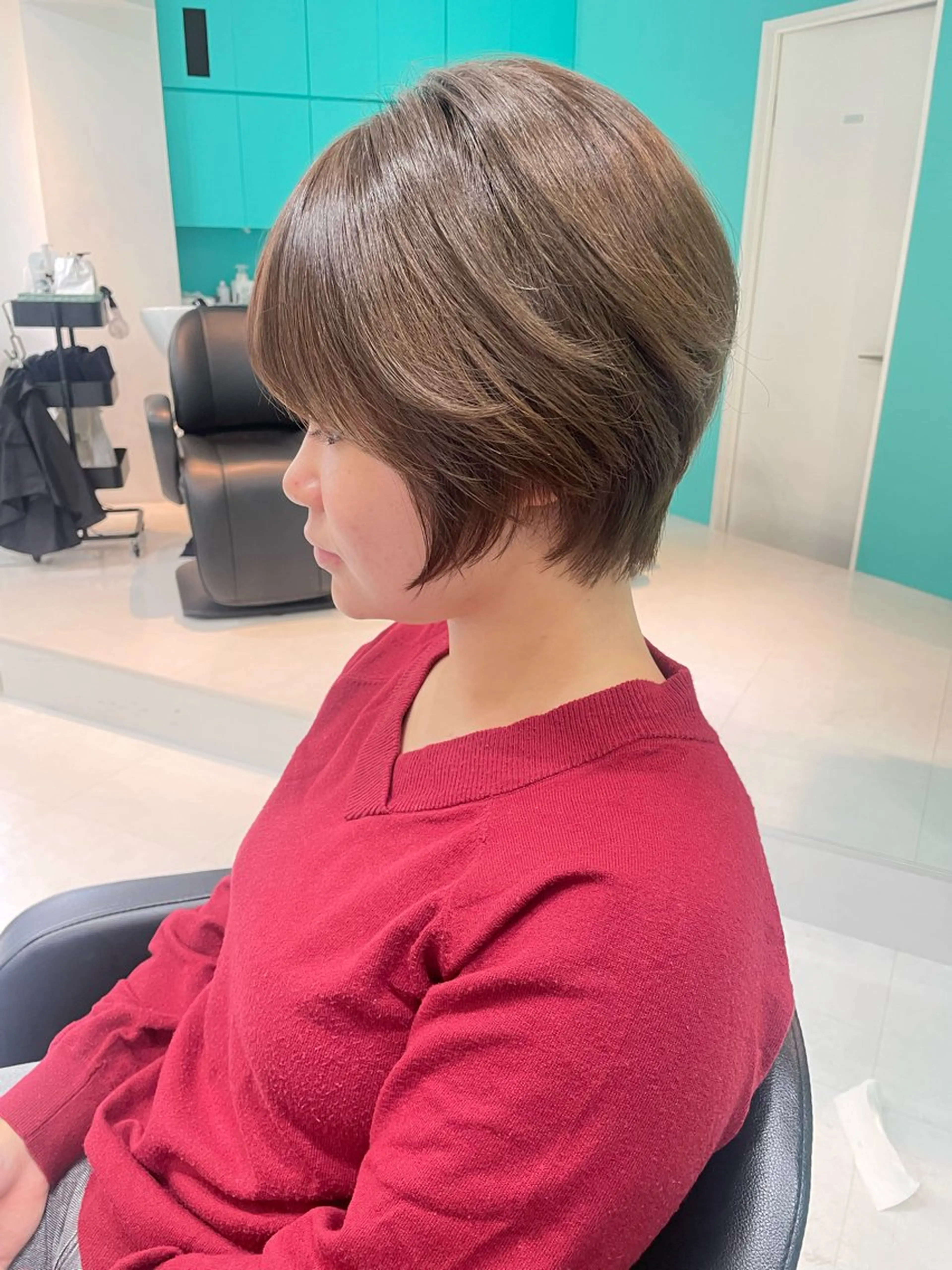 ショート カラー ブリーチ ダブルカラー ショートヘア カット 🫧ショート/ボブ 池袋西口・泡渕✂️のヘアスタイル