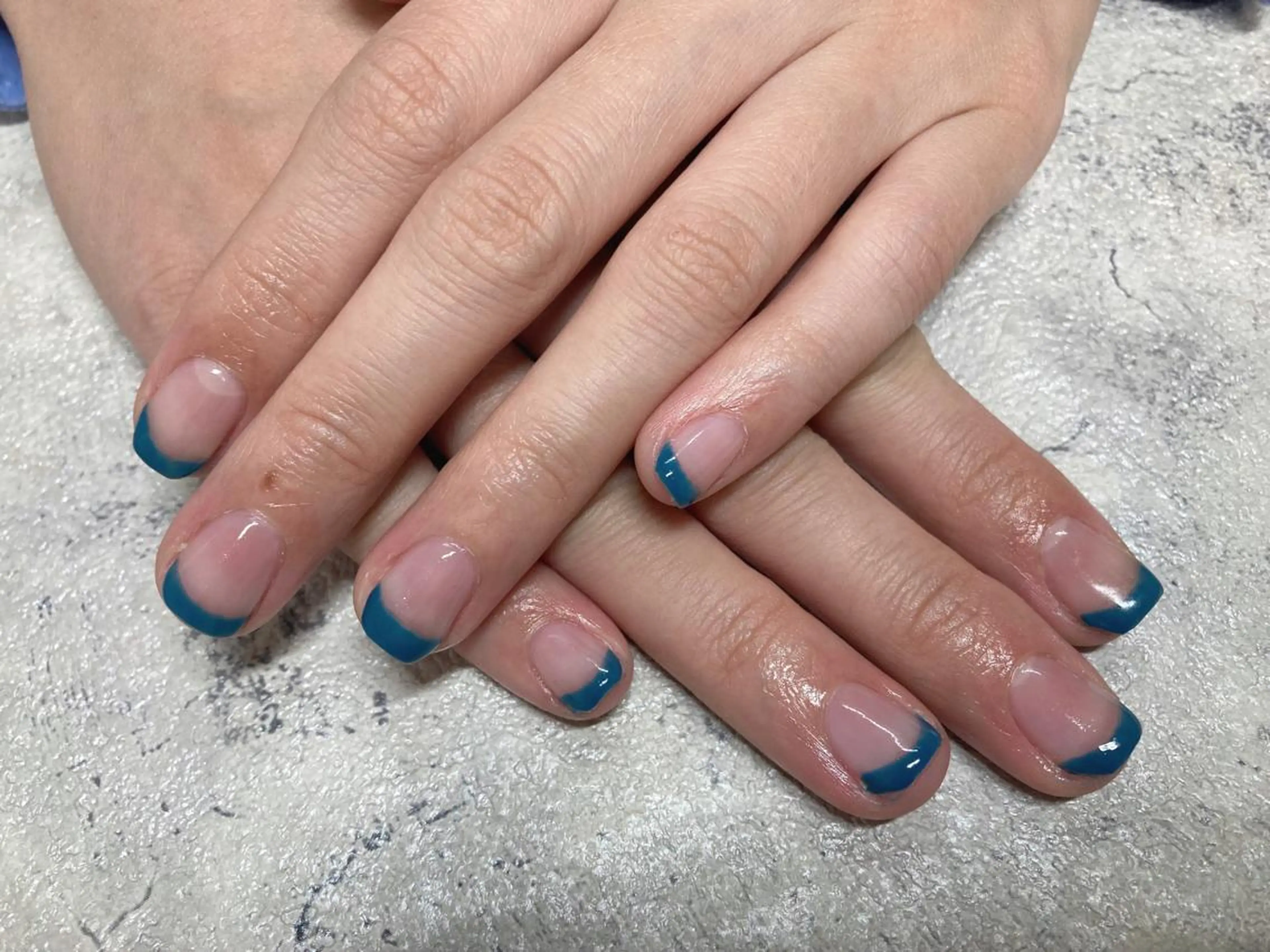 ネイル フットネイル フレンチネイル ジェルネイル 韓国ネイル マグネットネイル Mogu nail 二子玉川のネイルデザイン