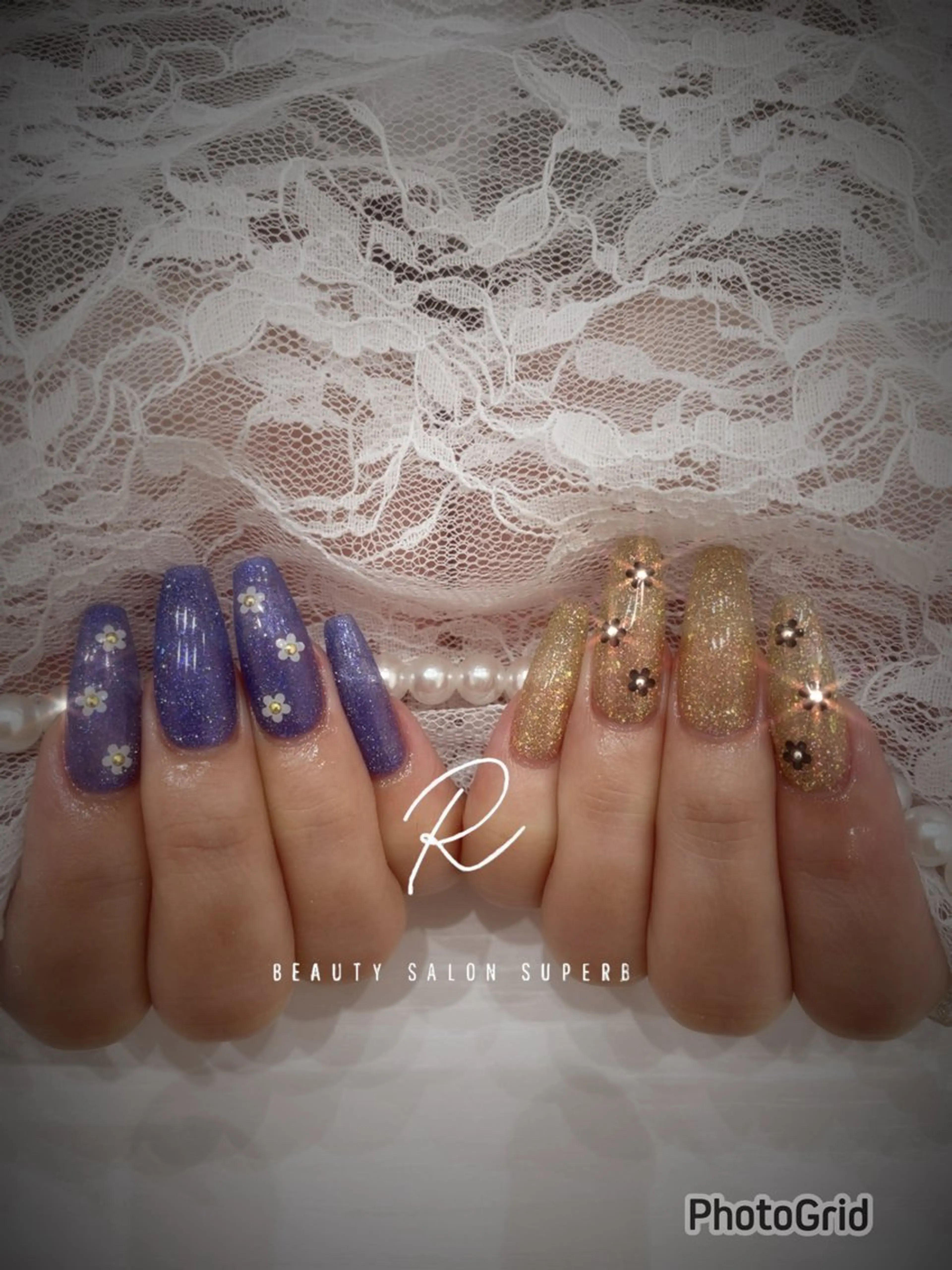 ネイル フラッシュネイル R MOEのネイルデザイン