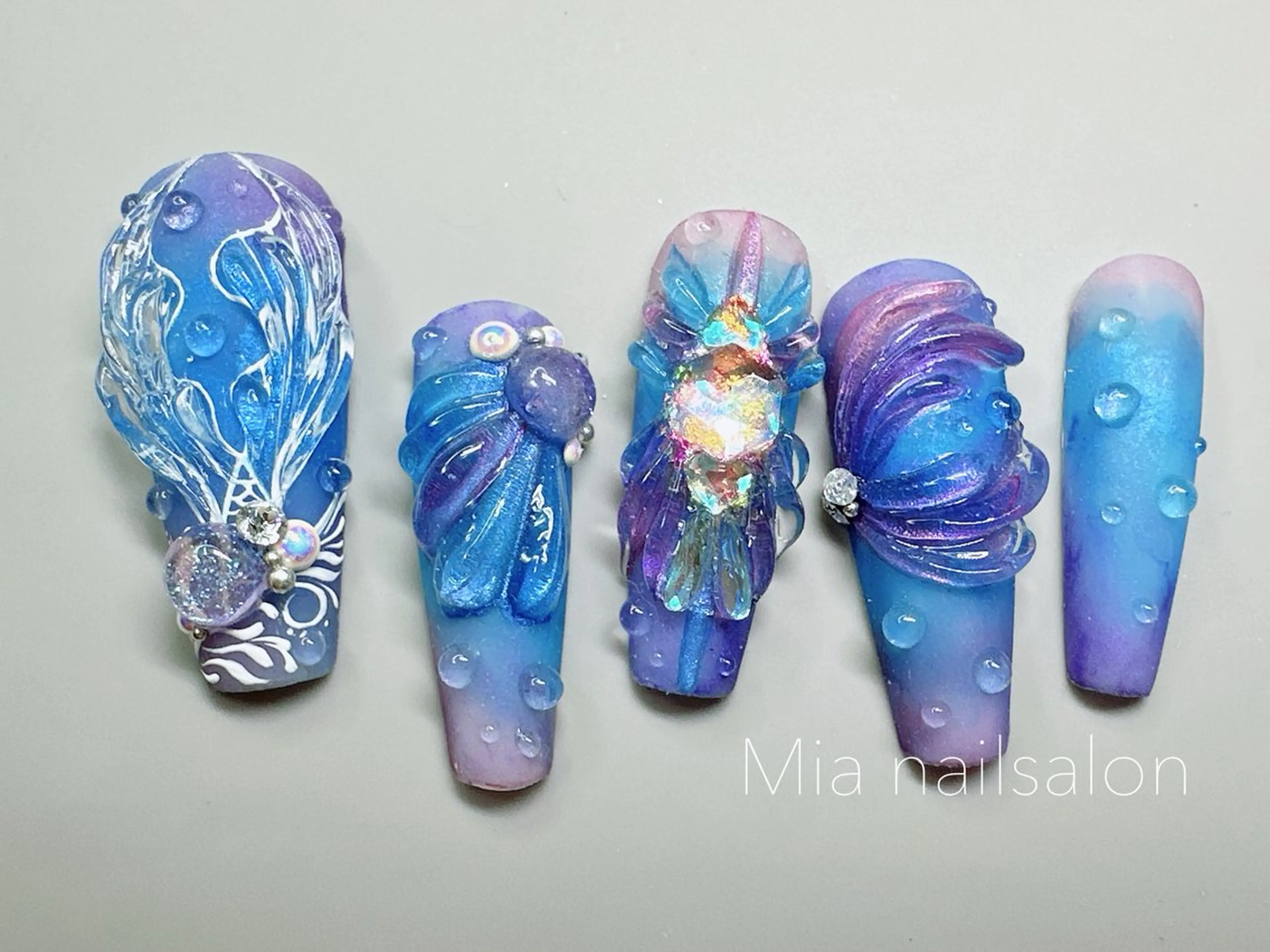 ネイル ハンドネイル Mia 自宅ネイルサロンのネイルデザイン