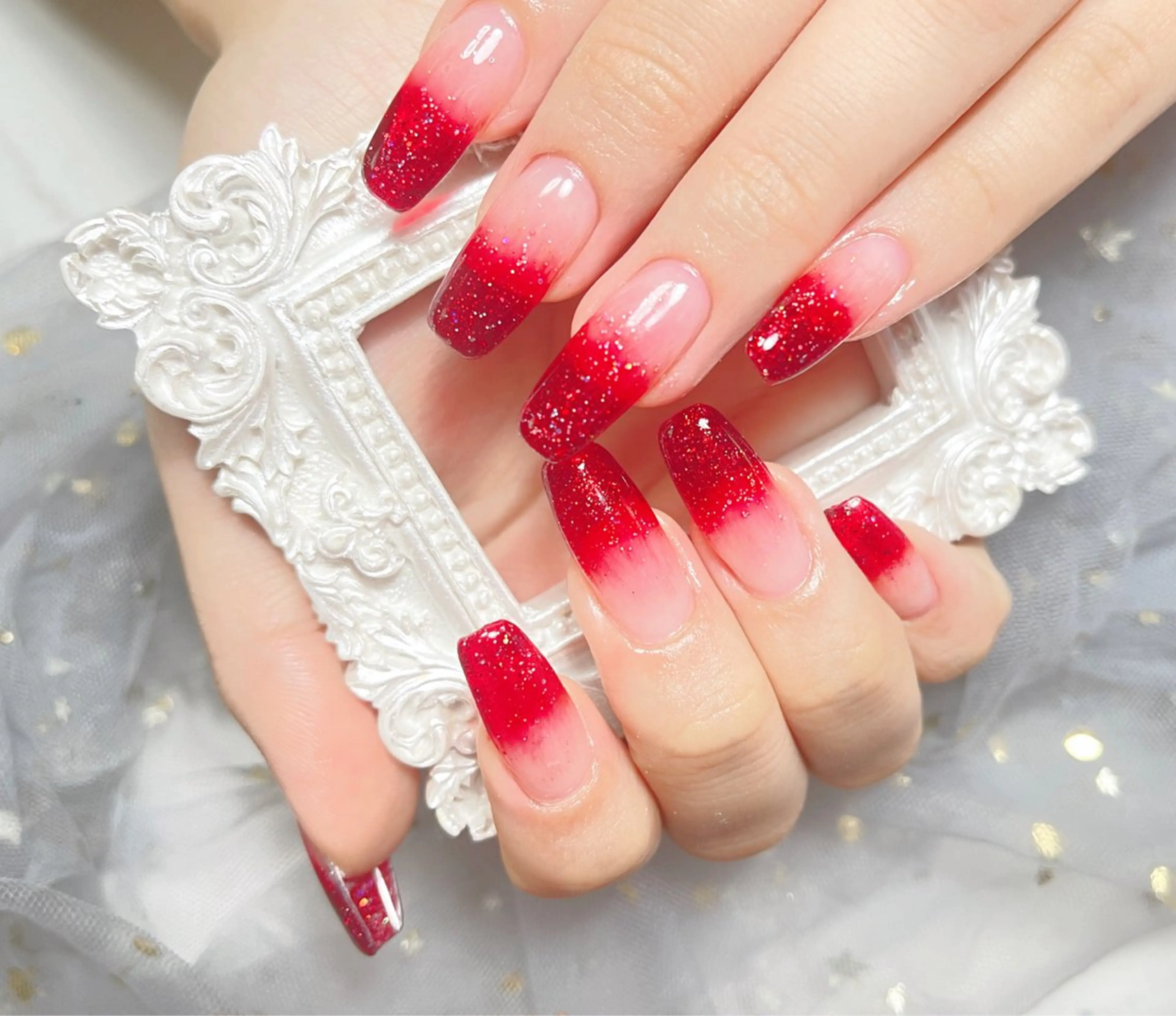 ネイル ハンドネイル 🎀ネイルサロン エクラYUI🎀のネイルデザイン