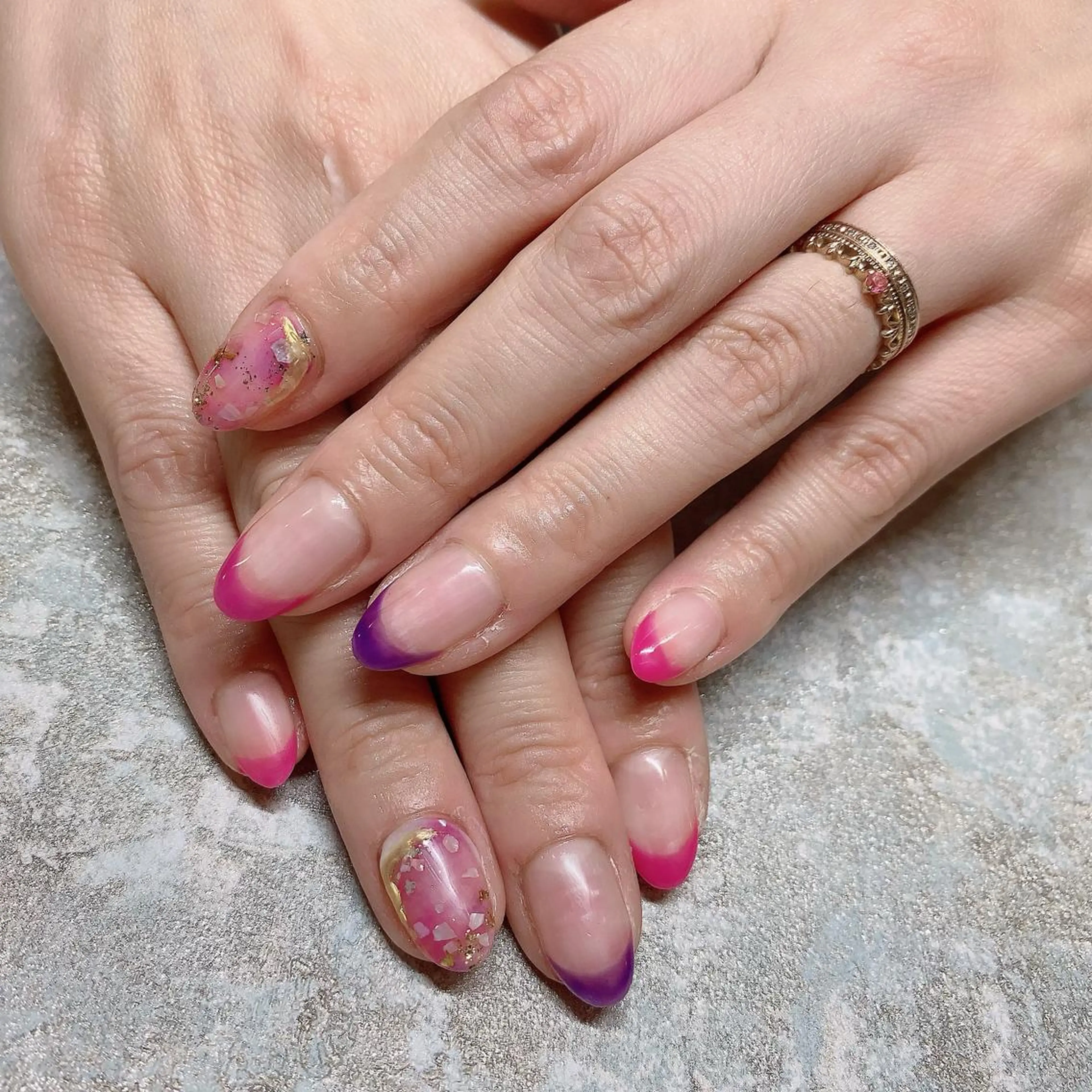 ネイル 上野 由衣のネイルデザイン