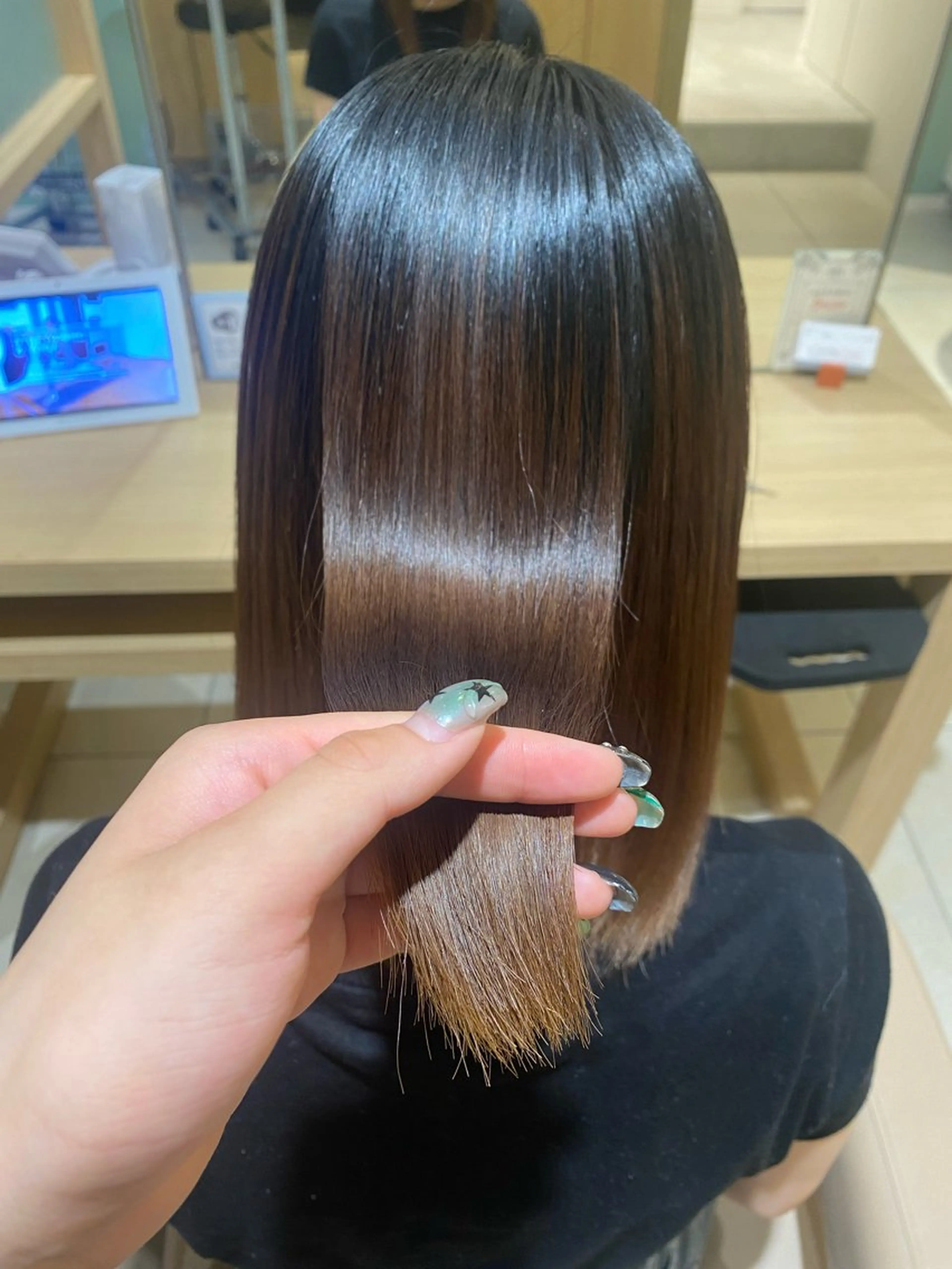 ミディアム ˗ˏˋいくみˎˊ˗ /パーマ/カラーのヘアスタイル