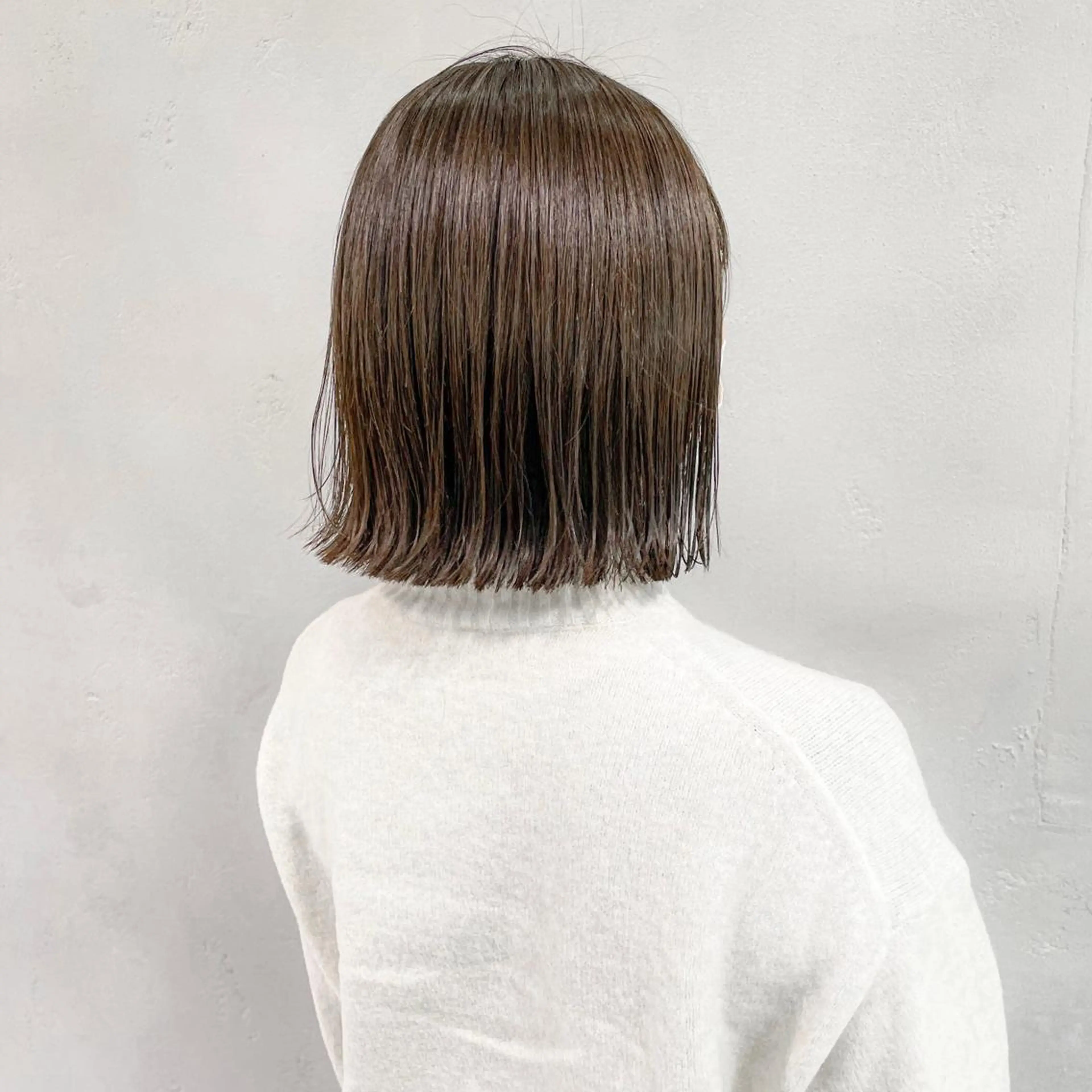 ミディアム カラー カット ヘアカラー トリートメント 阿田 悠士朗のヘアスタイル