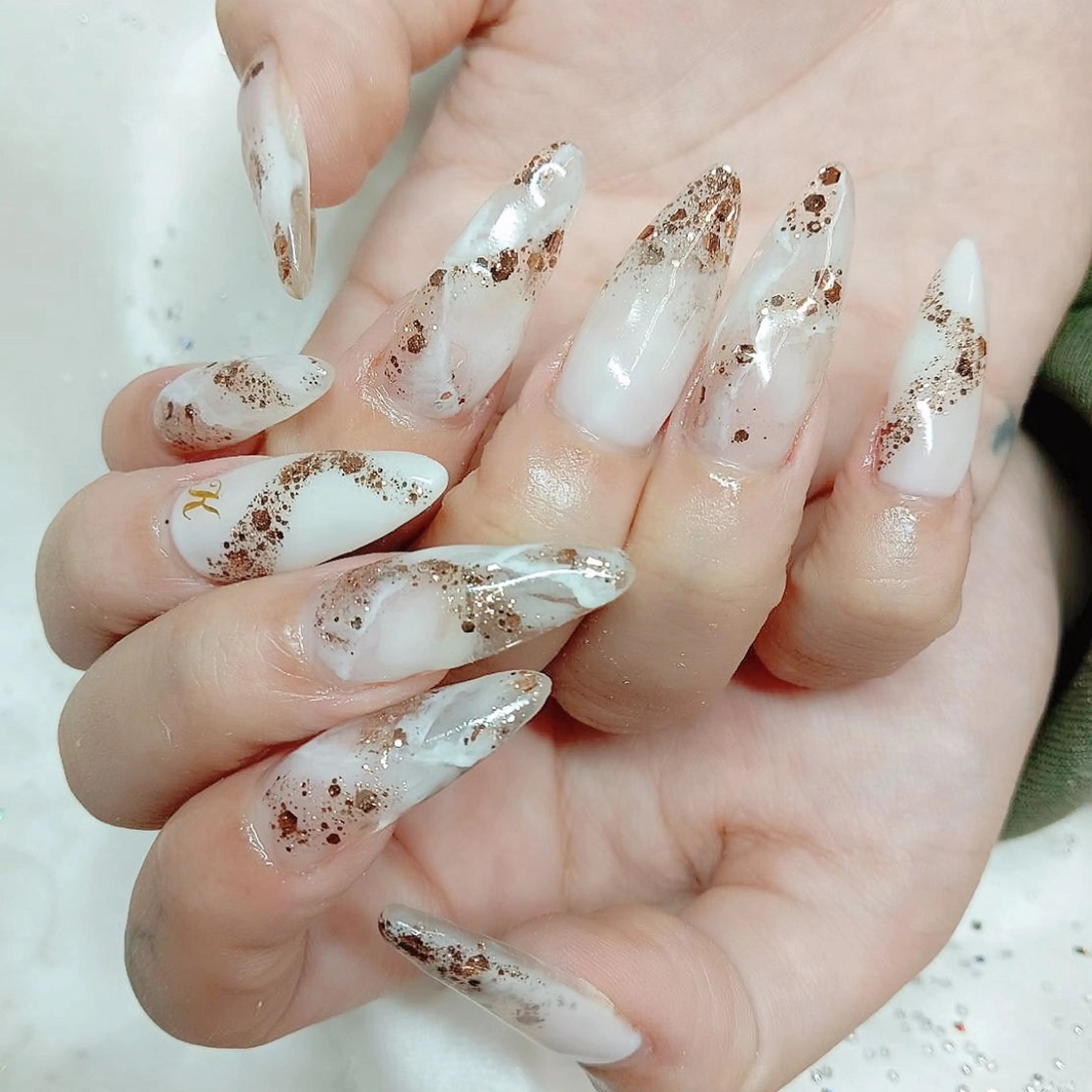 ネイル ハンドネイル 柘植 祐子のネイルデザイン