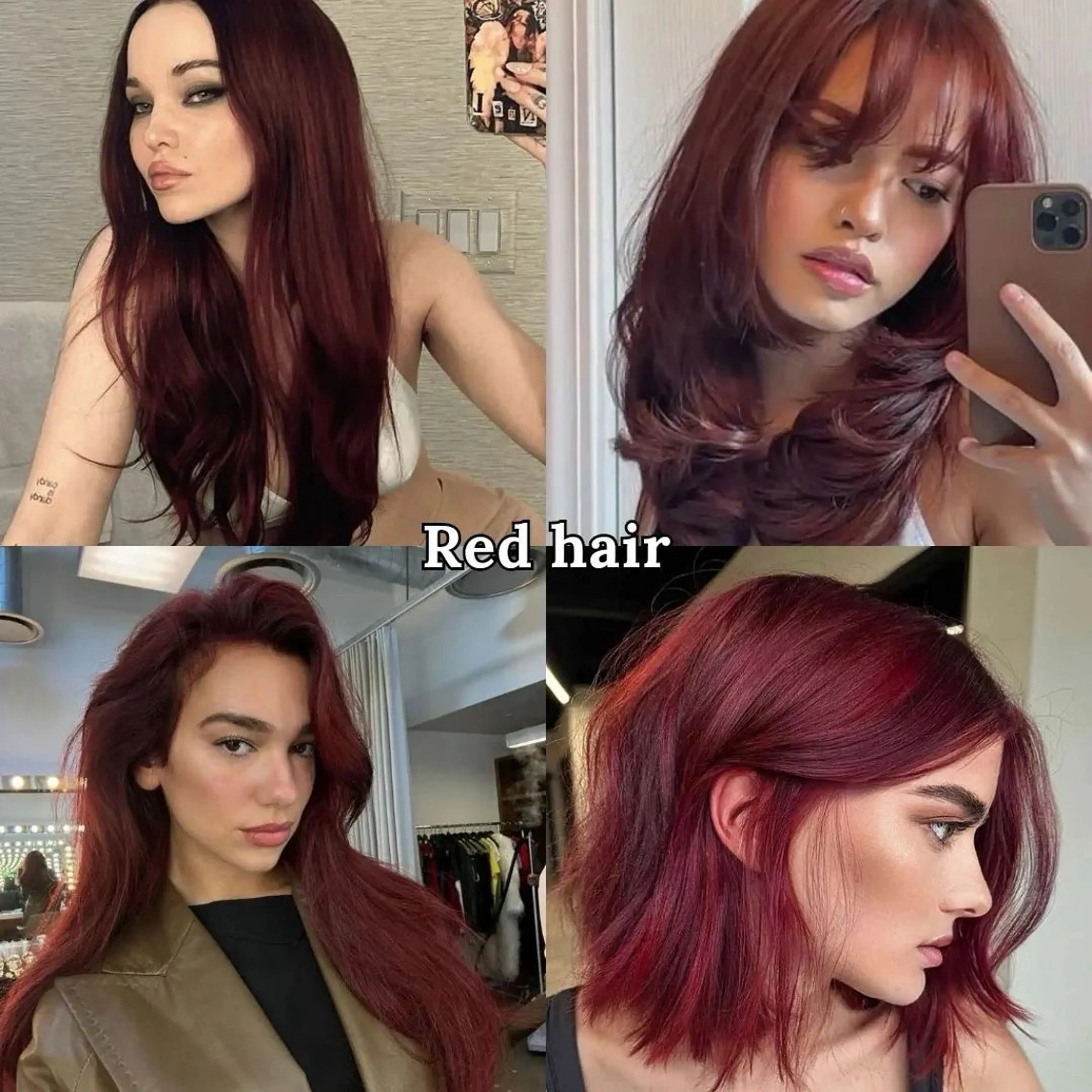 【赤入れたい方必見👩🏻‍🦱🔴‼️】赤系ワンカラー➕超音波トリートメントの写真