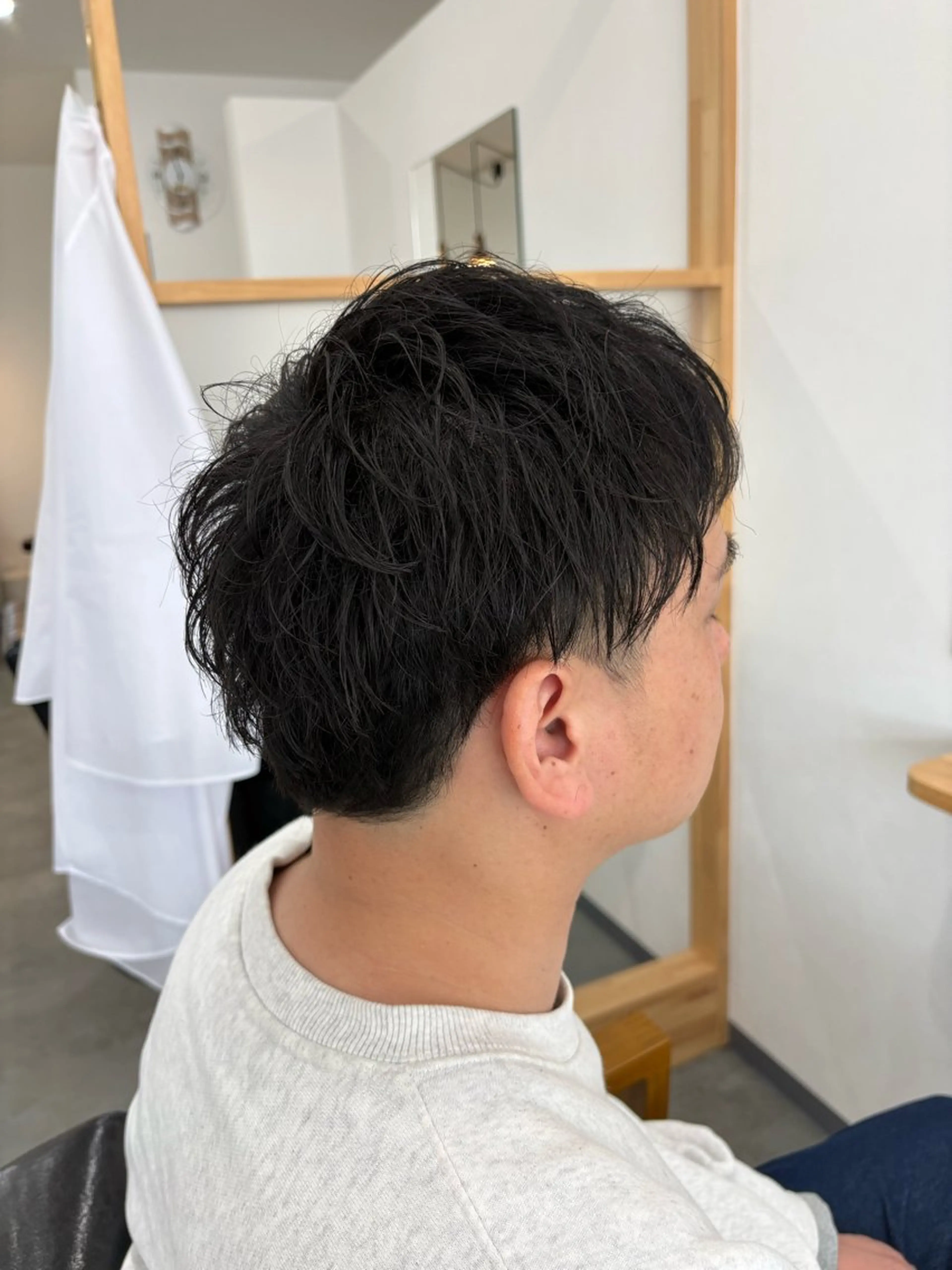 メンズ COMPASS 星のヘアスタイル