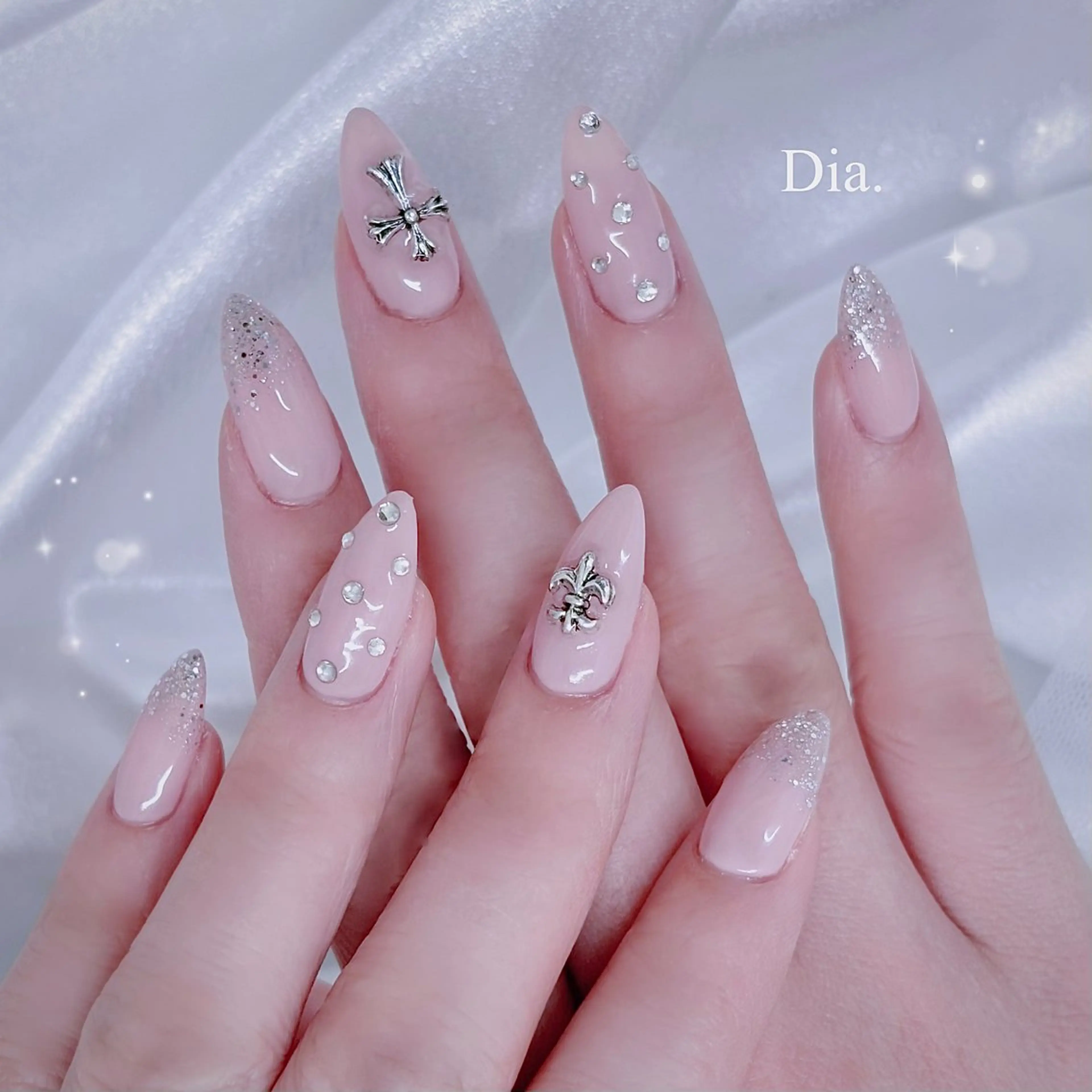 ネイル ハンドネイル nail salon Dia.所属・minori 💎Dia.のネイルデザイン