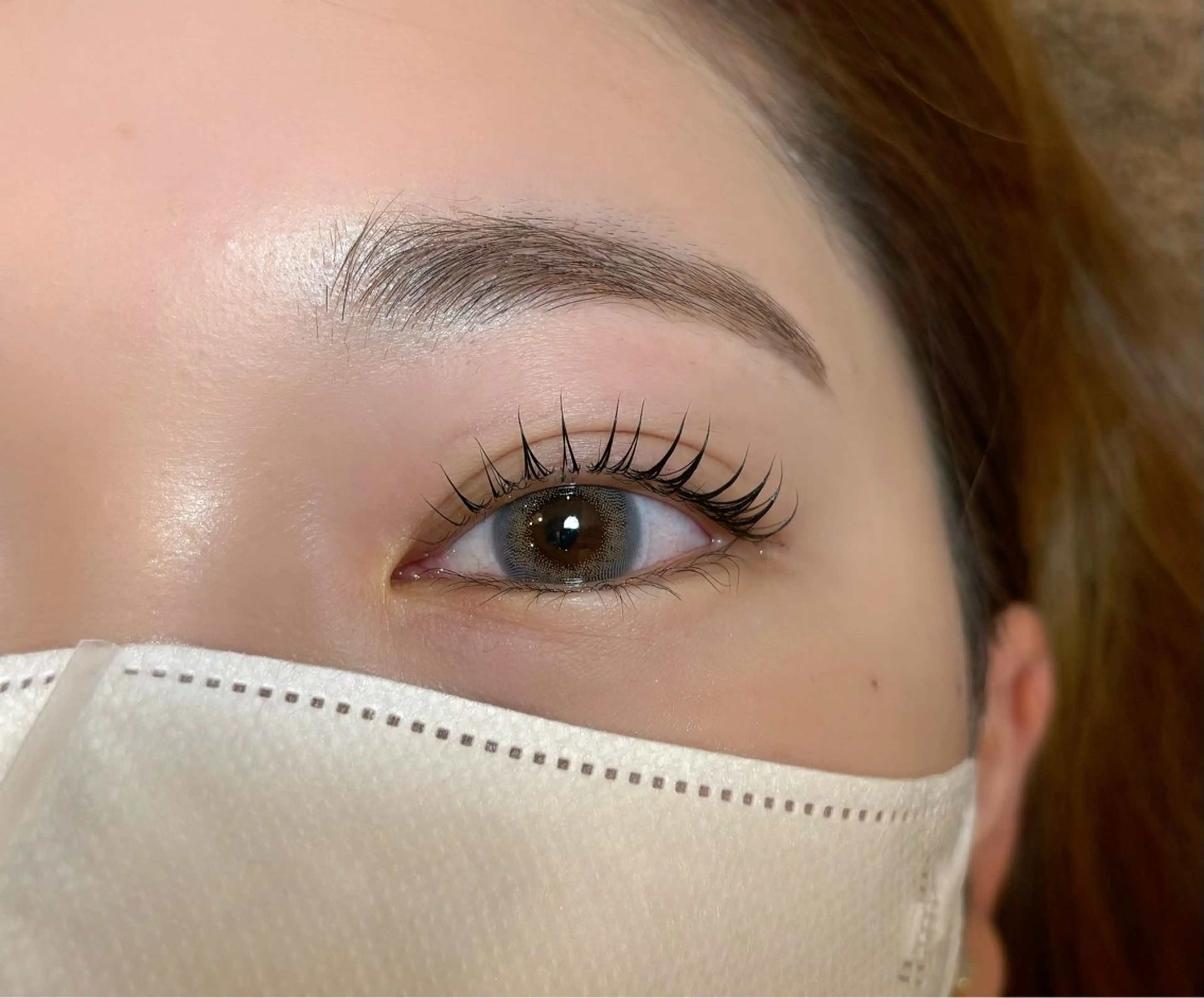 マツエク・マツパ パリジェンヌラッシュリフト remplir 《ランプリール》のマツエク・マツパデザイン