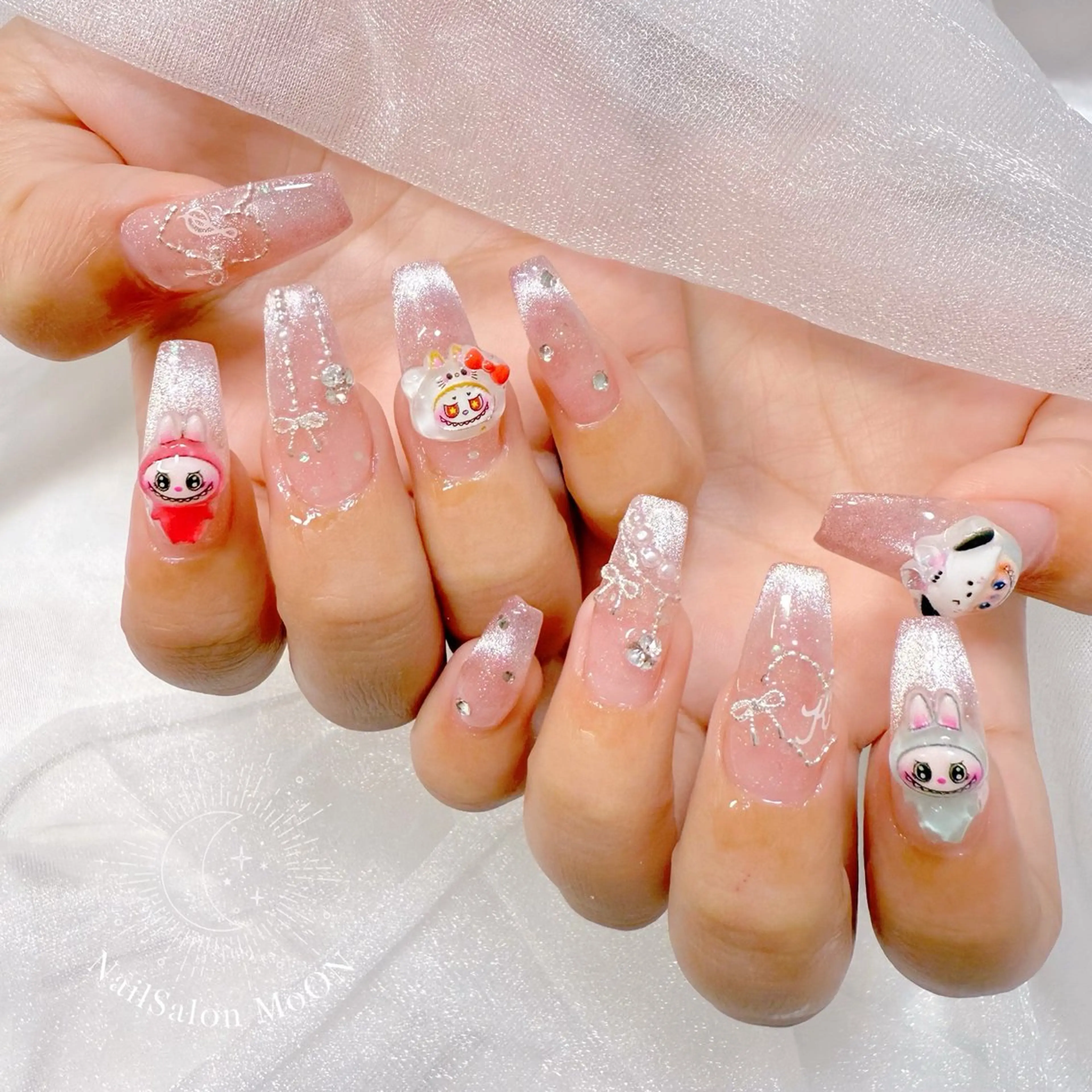 ネイル ハンドネイル ハンドケア MoON...❤︎ MeGuのネイルデザイン