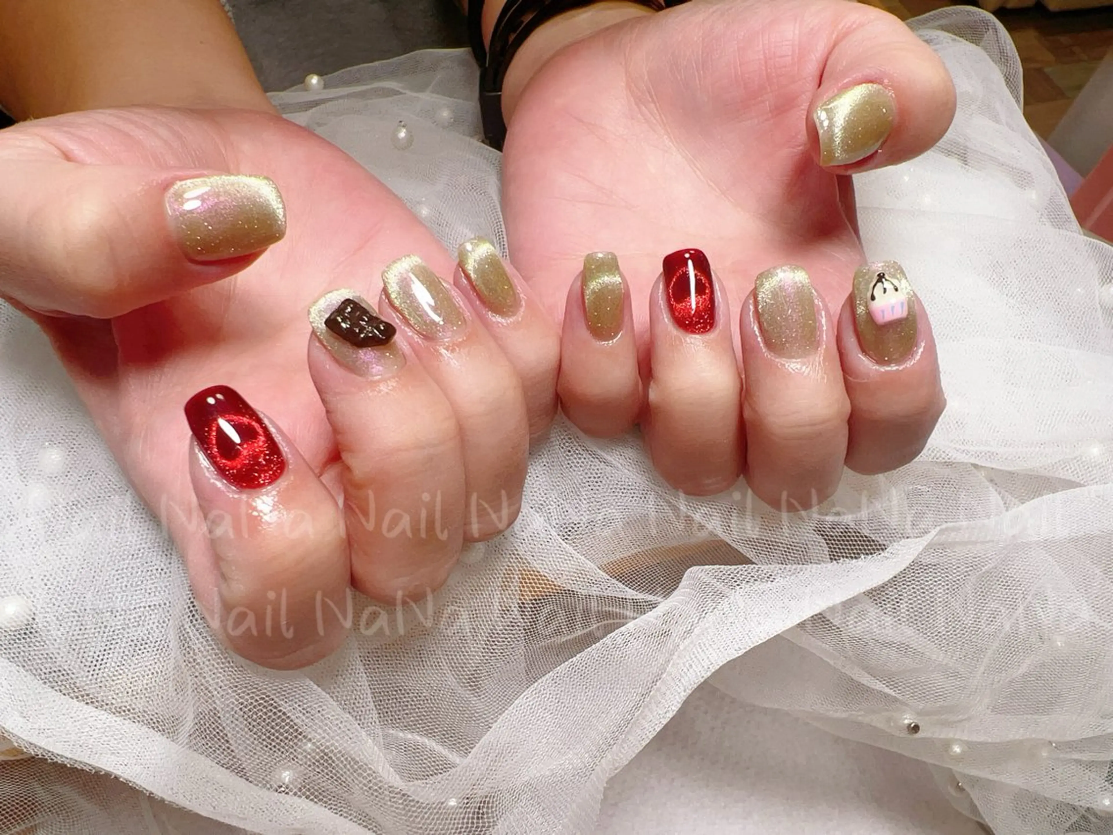 ネイル ハート ハンドネイル Nail NaNaのネイルデザイン