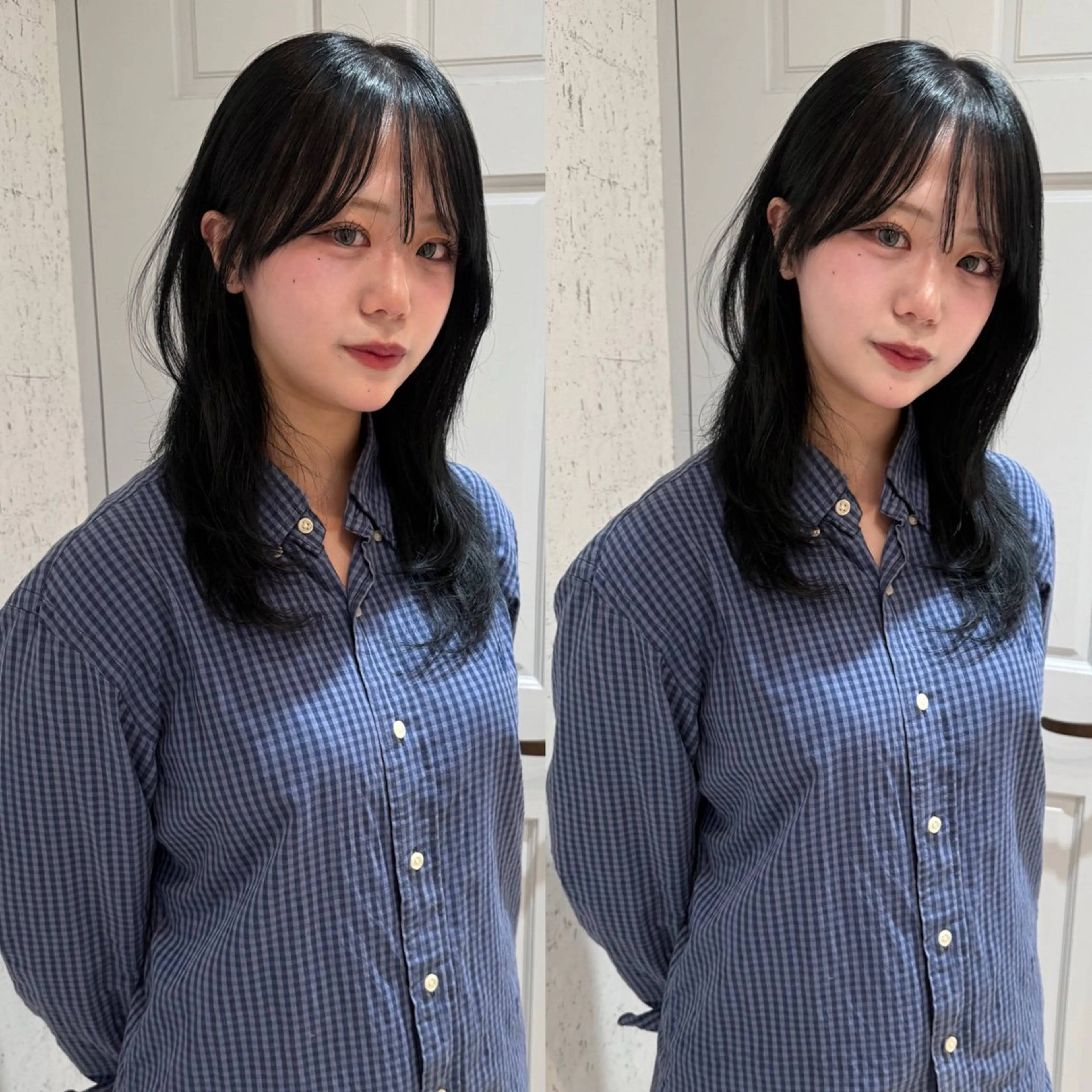 ミディアム カラー カット ヘアカラー トリートメント mai / linoah˚✧のヘアスタイル