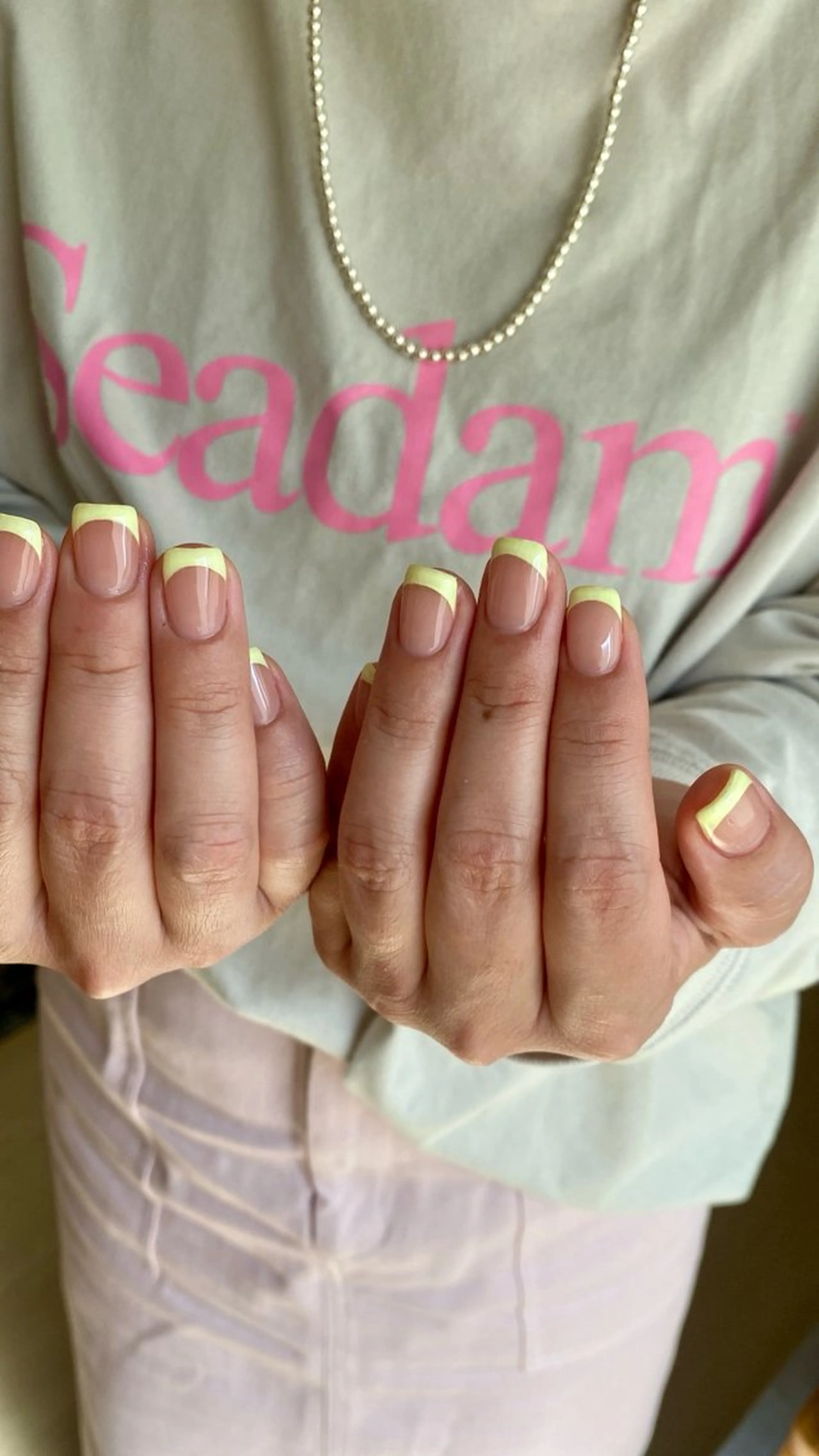 フレンチネイルの写真