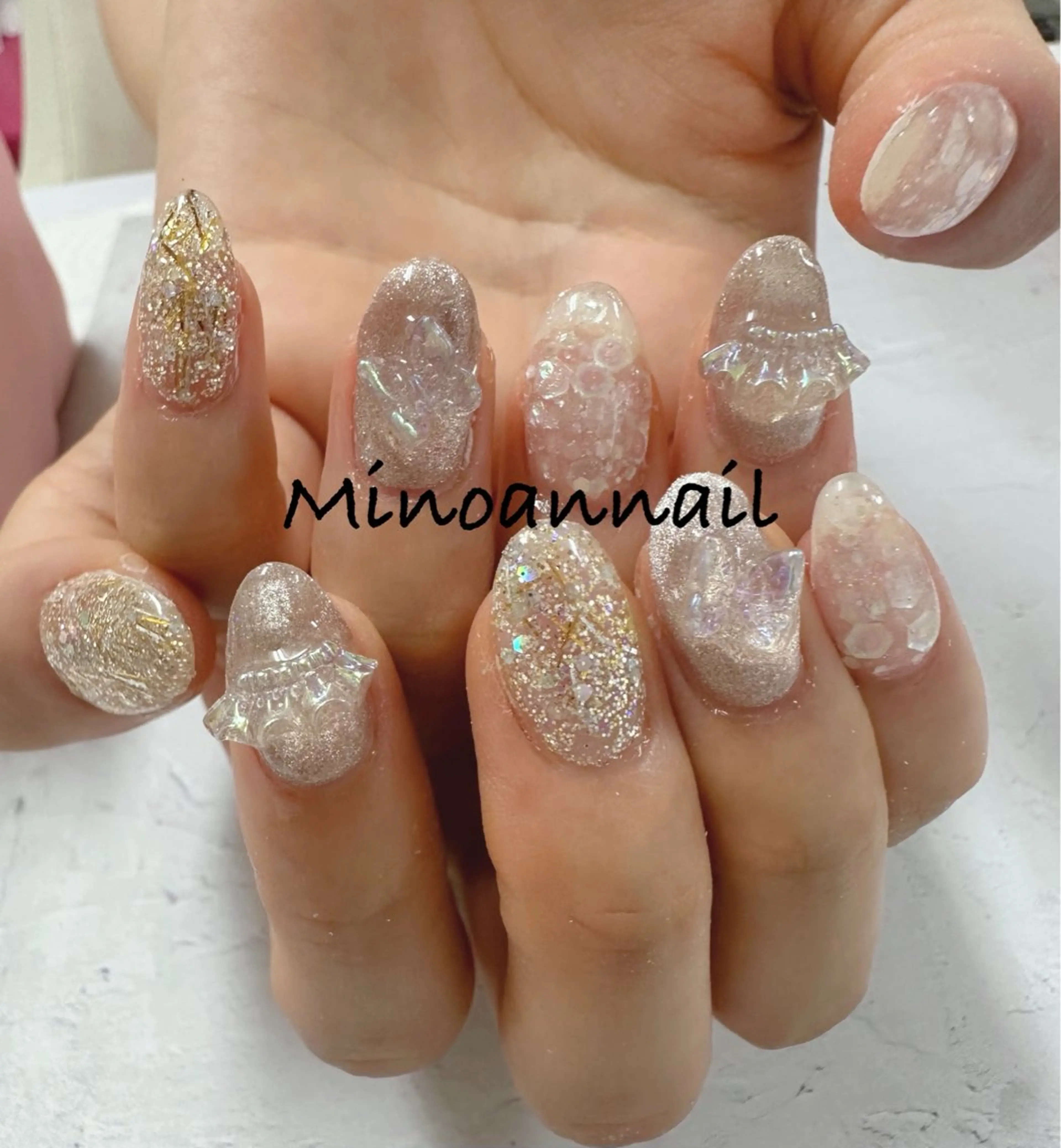 ネイル 美ノ庵ネイルサロン メトロポリタン前店のネイルデザイン