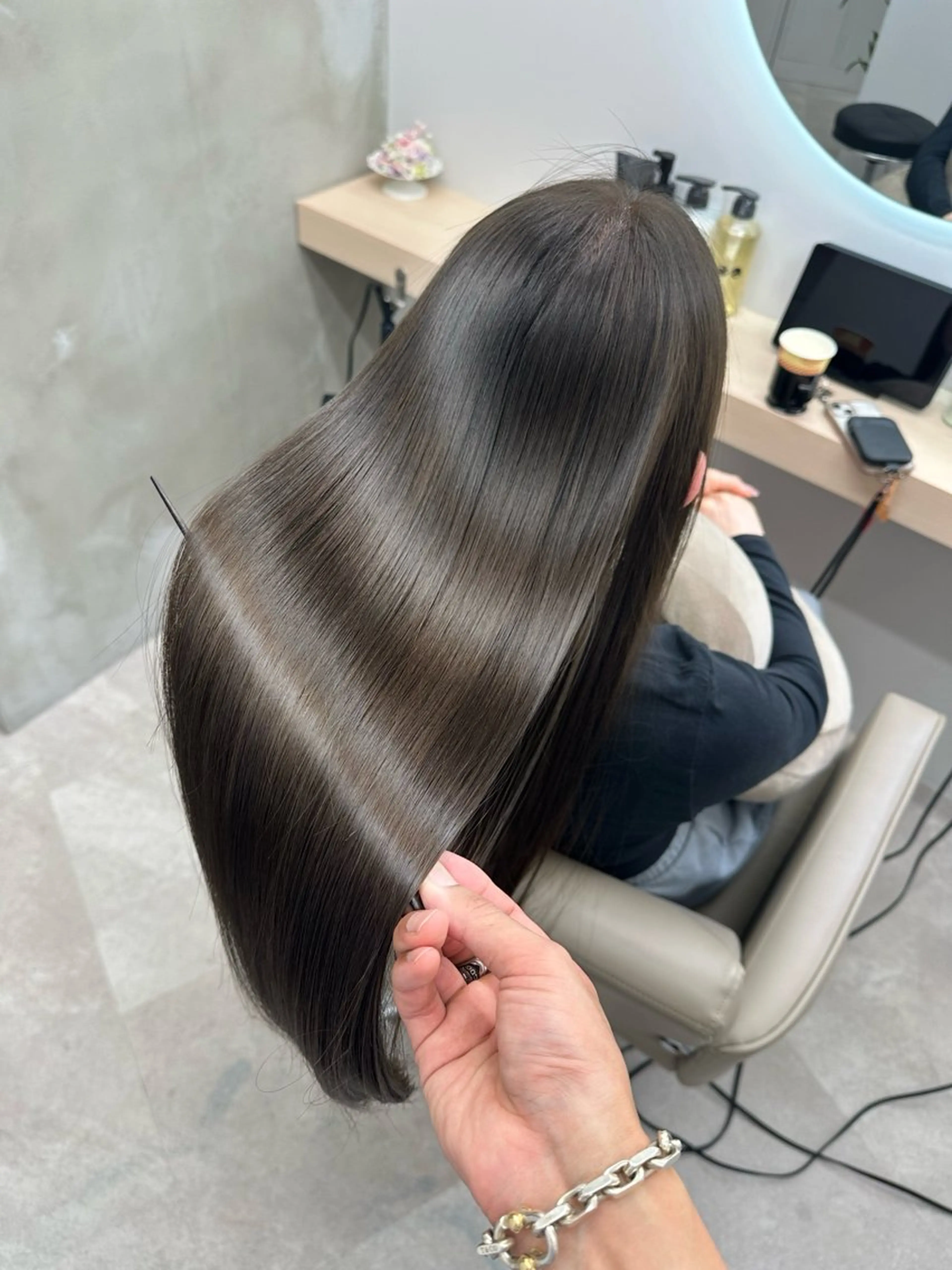 【髪質改善ライト】カラーしながら質感調整🌈メンテナスケアカラー💖の写真