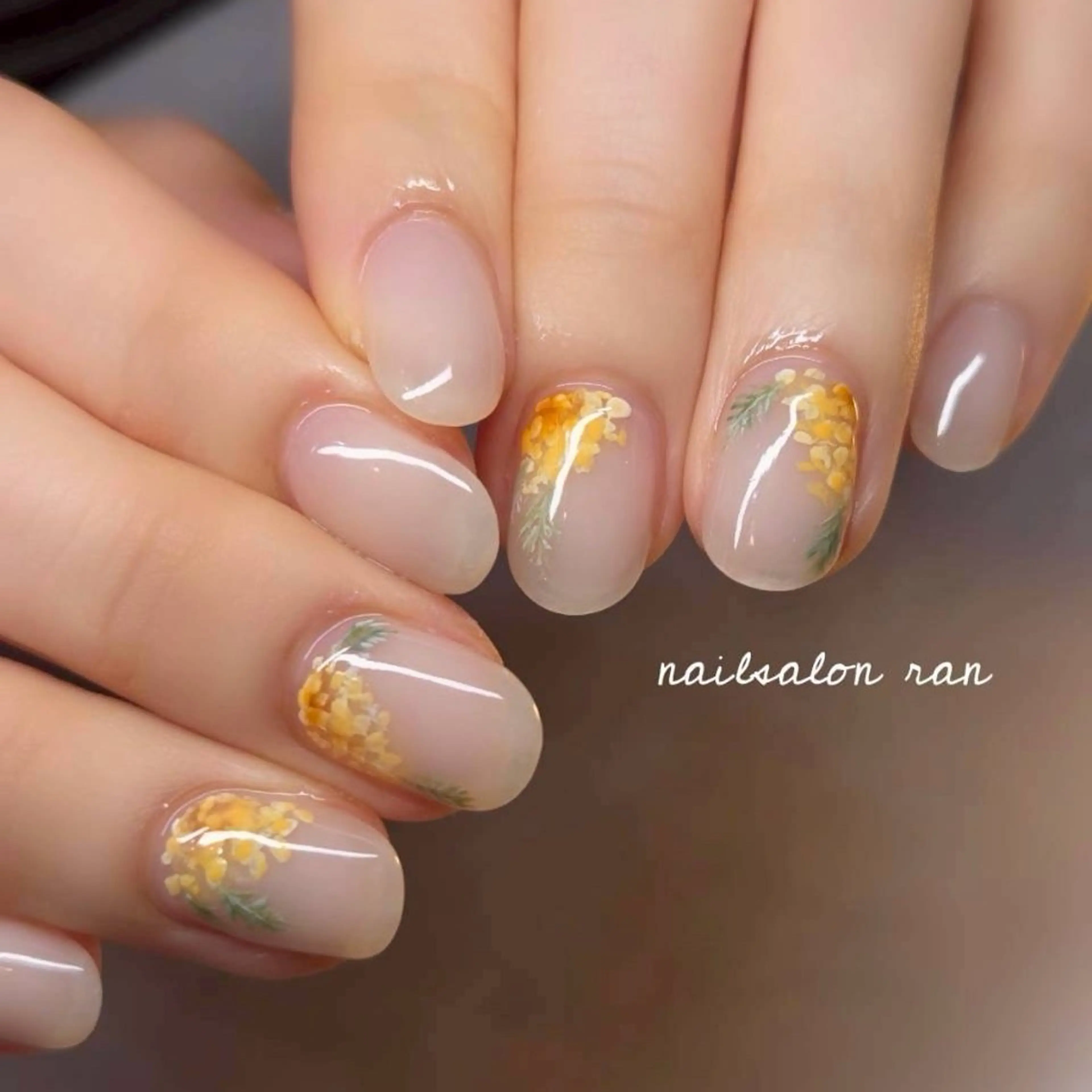 ネイル ハンドネイル ハンドケア nailsalon ranのネイルデザイン