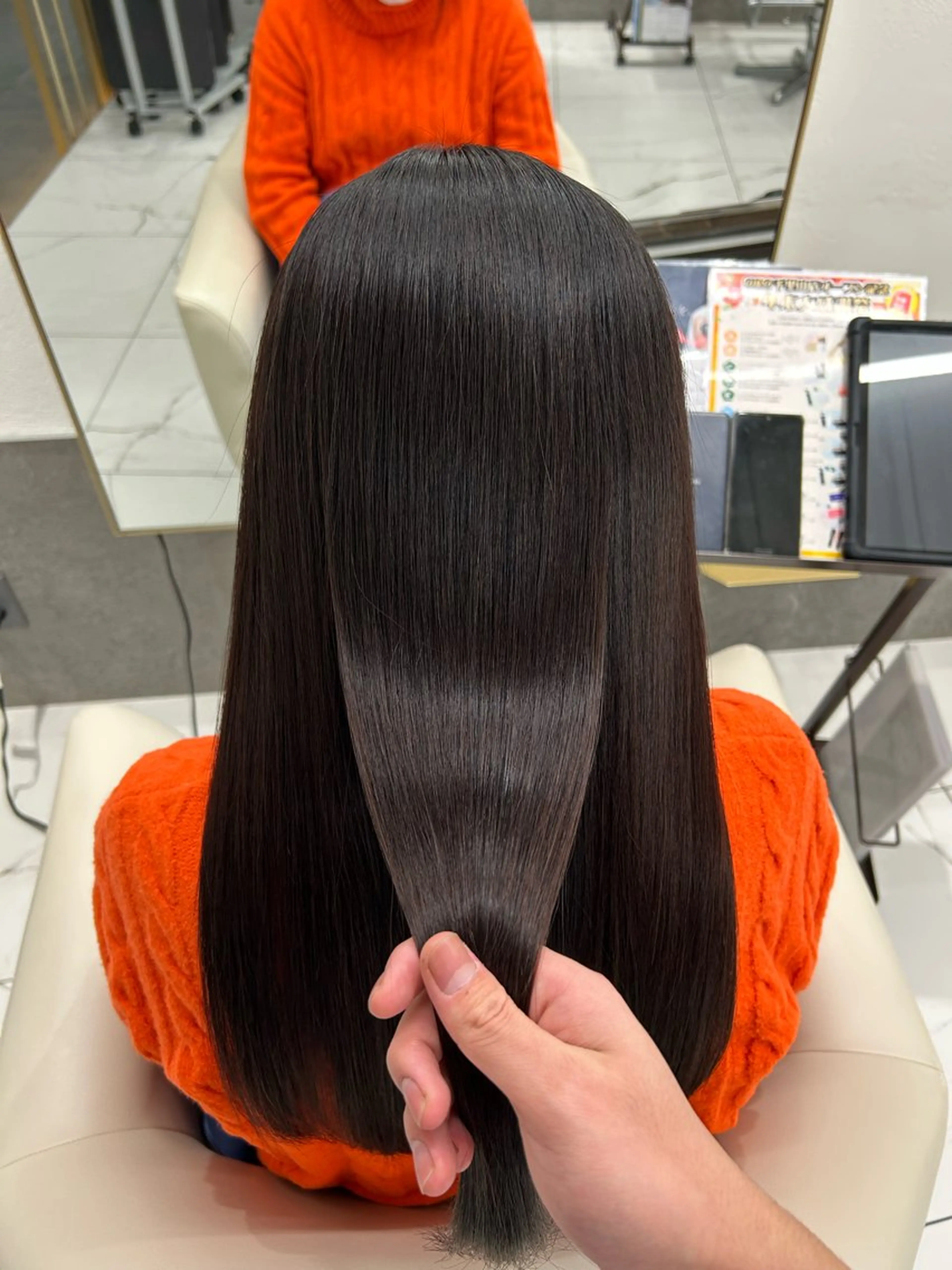 【NewOpen記念☆】カット＋縮毛矯正＋炭酸ソーダケアの写真